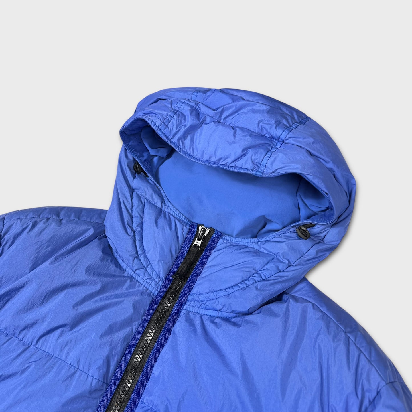 Stone Island Royal Blue Crinkle Reps NY Down Jacket XXL