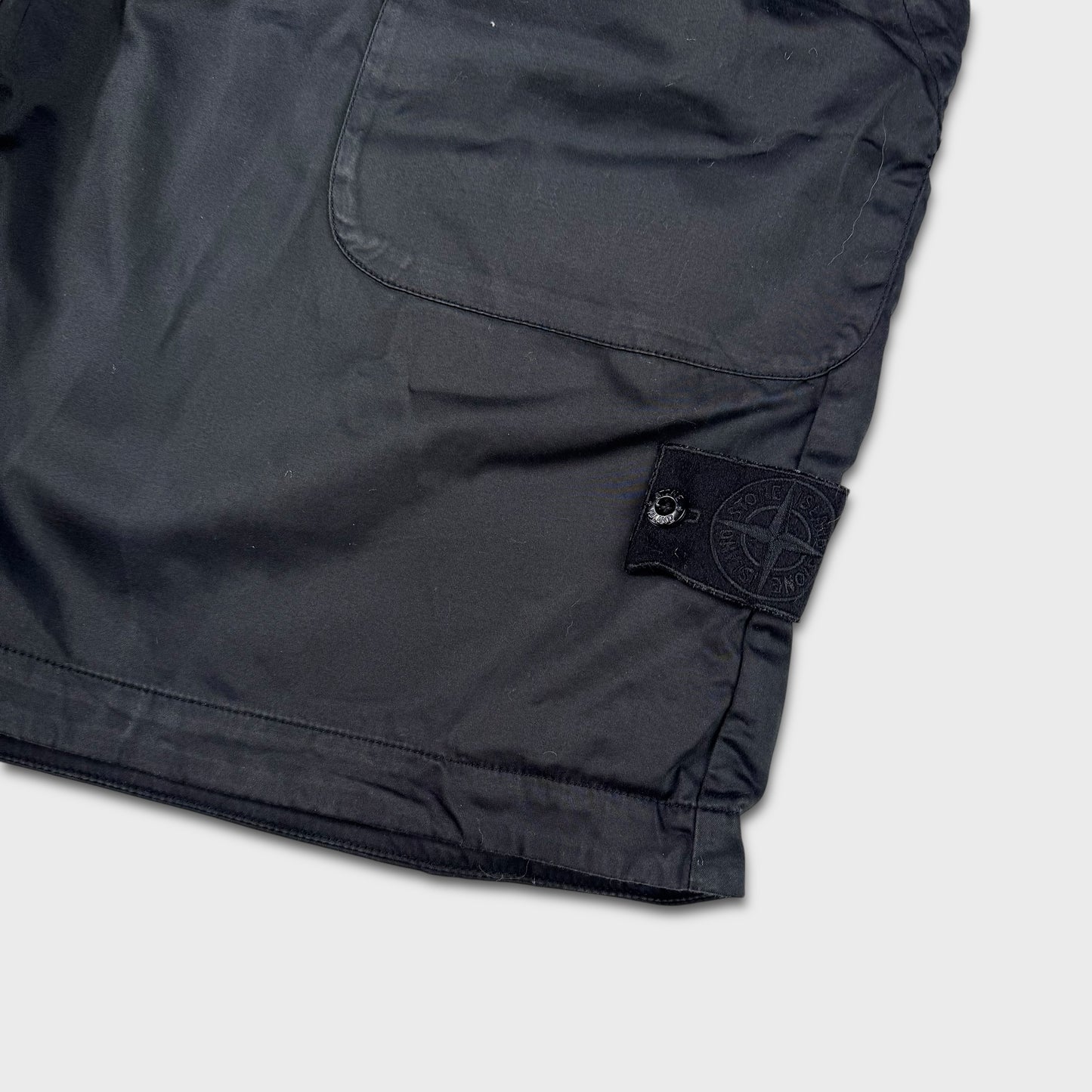 Stone Island Black Ghost Cargo Shorts W36