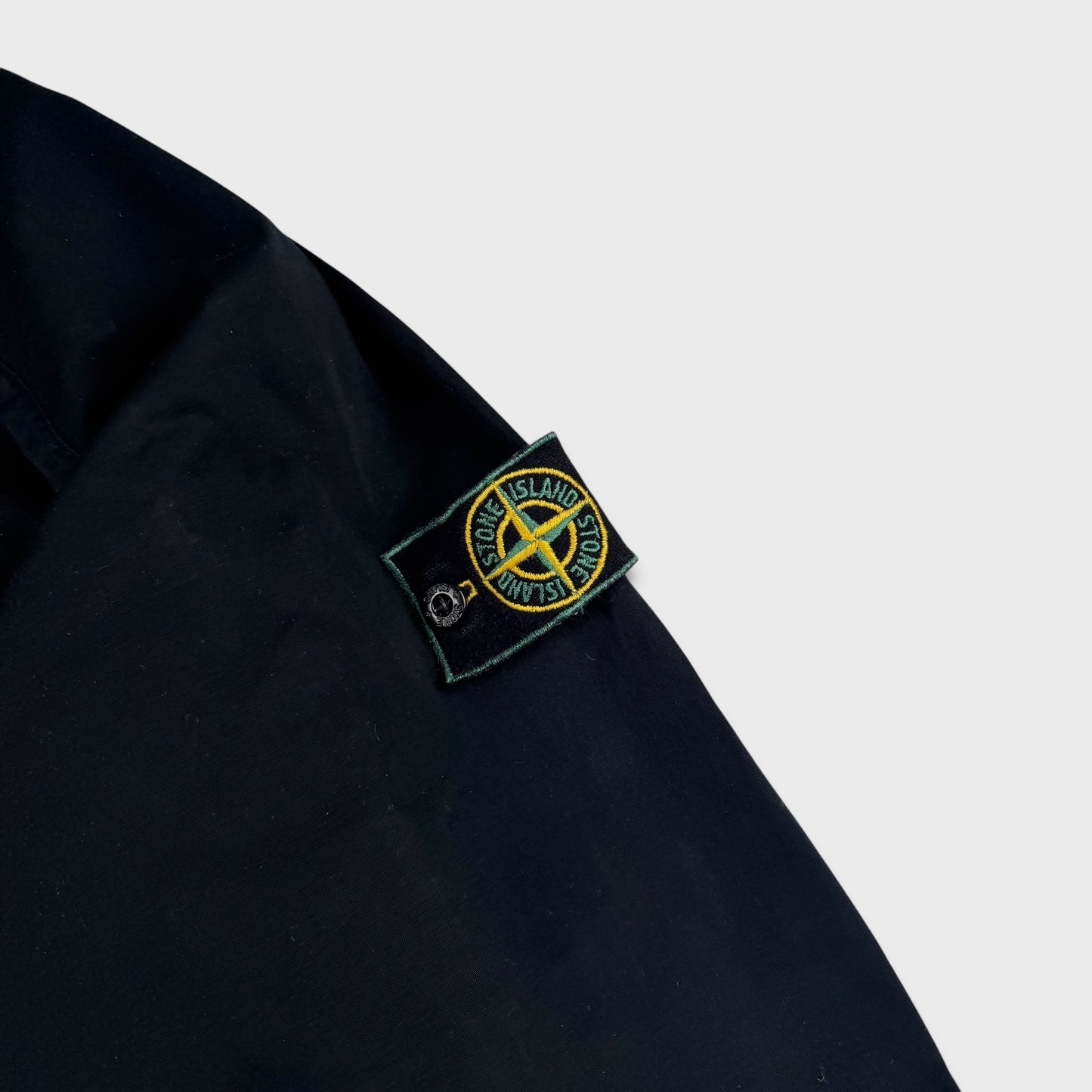 Stone Island 1990’s Raso Gommato Double Zip Jacket XXL
