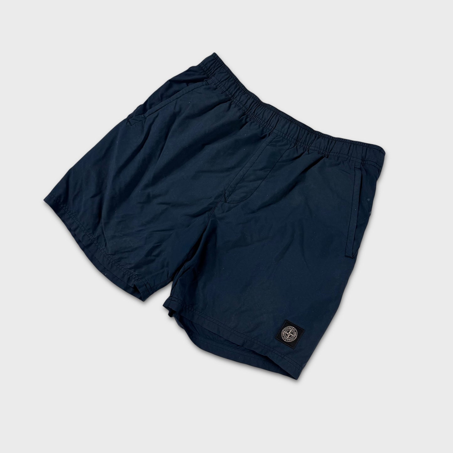 Stone Island Navy Compass Swim Shorts M