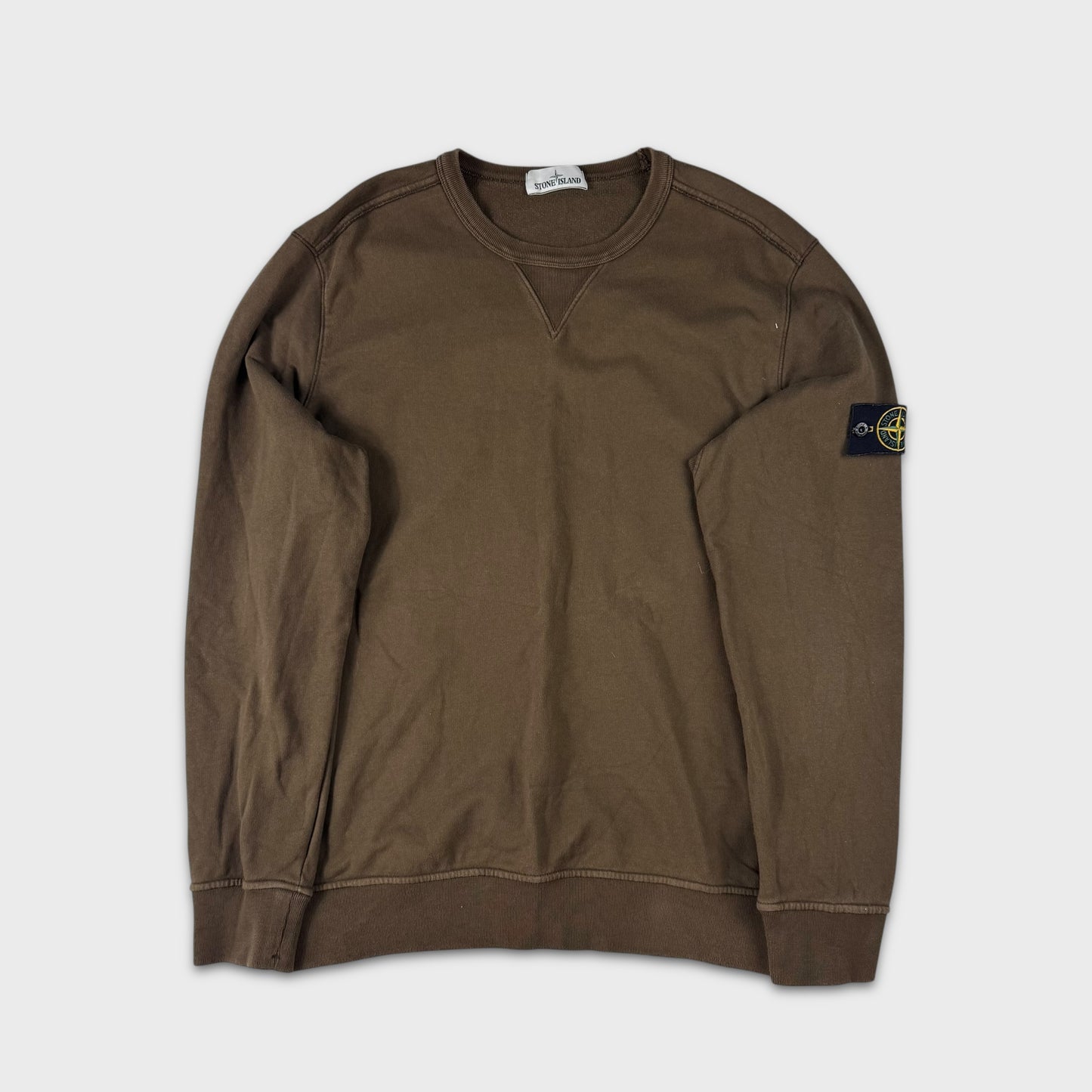 Stone Island Deep Olive Crewneck XXL