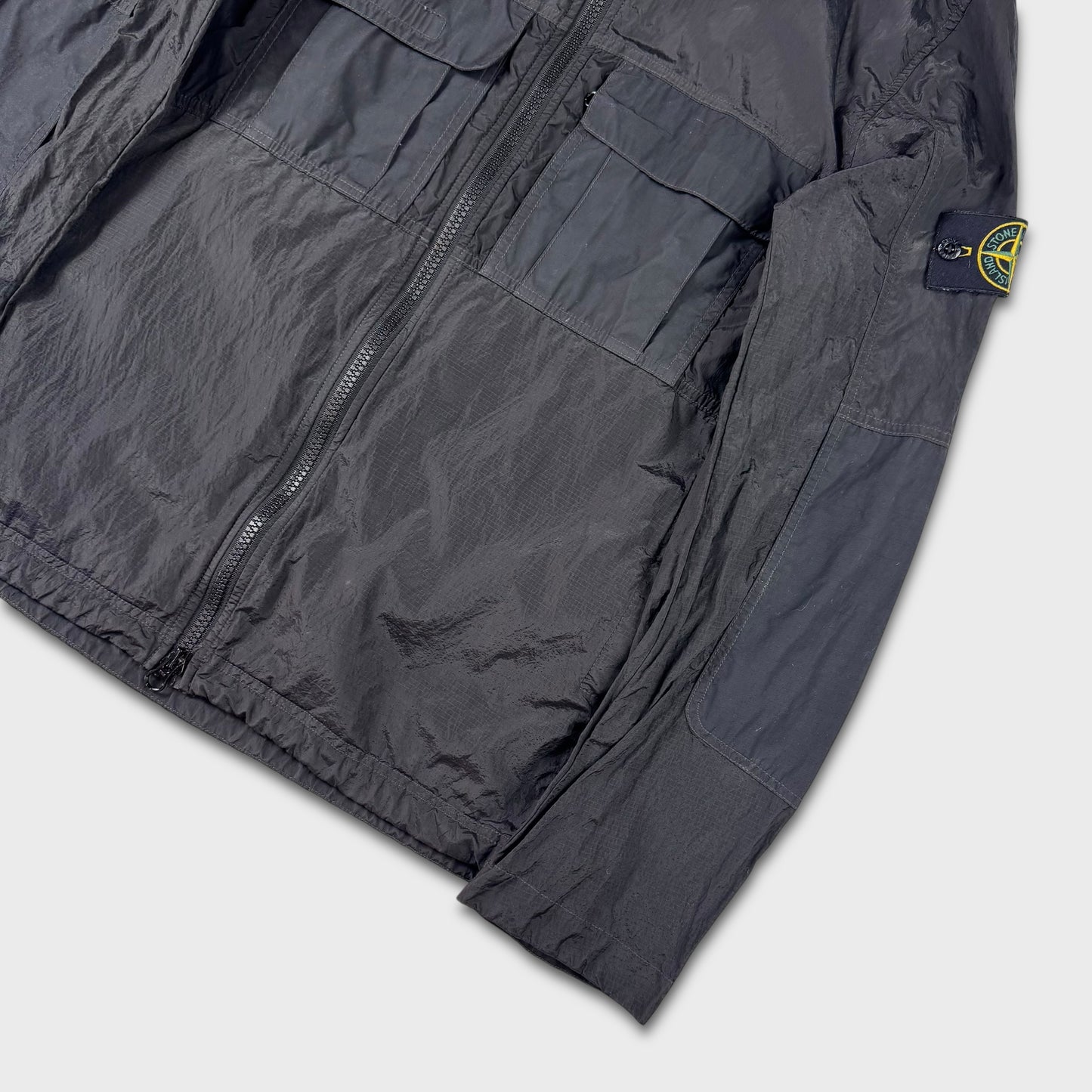 Stone Island Nylon Metal Ripstop Hooded Jacket M