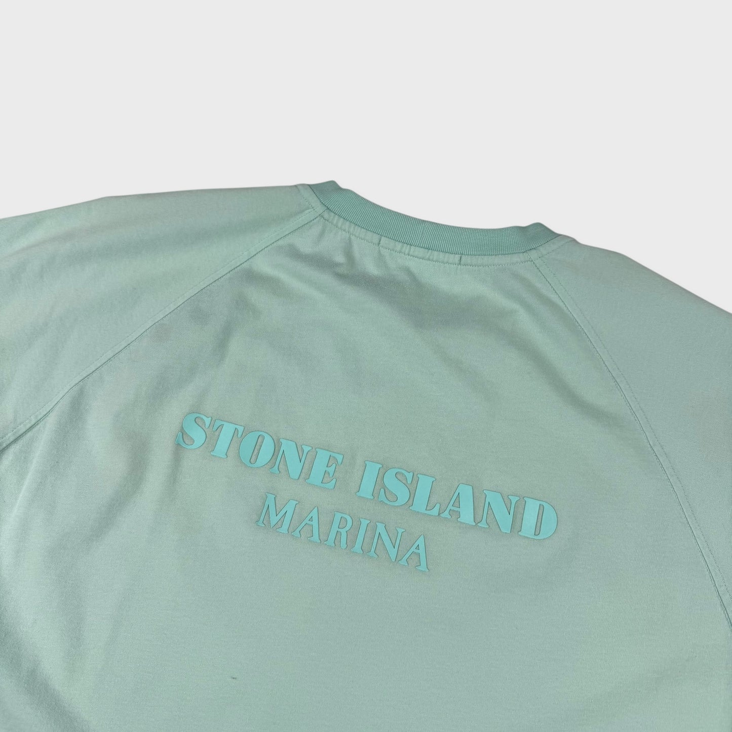 Stone Island Aqua Oversized Marina T-Shirt L
