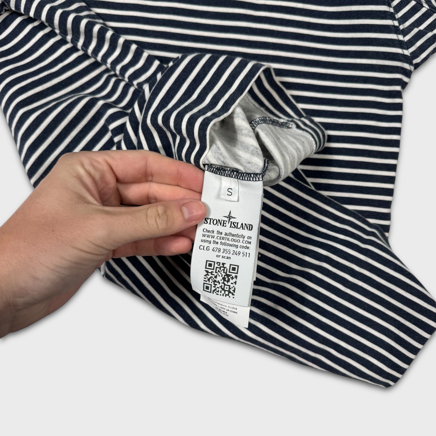 Stone Island Navy Marina T-Shirt S