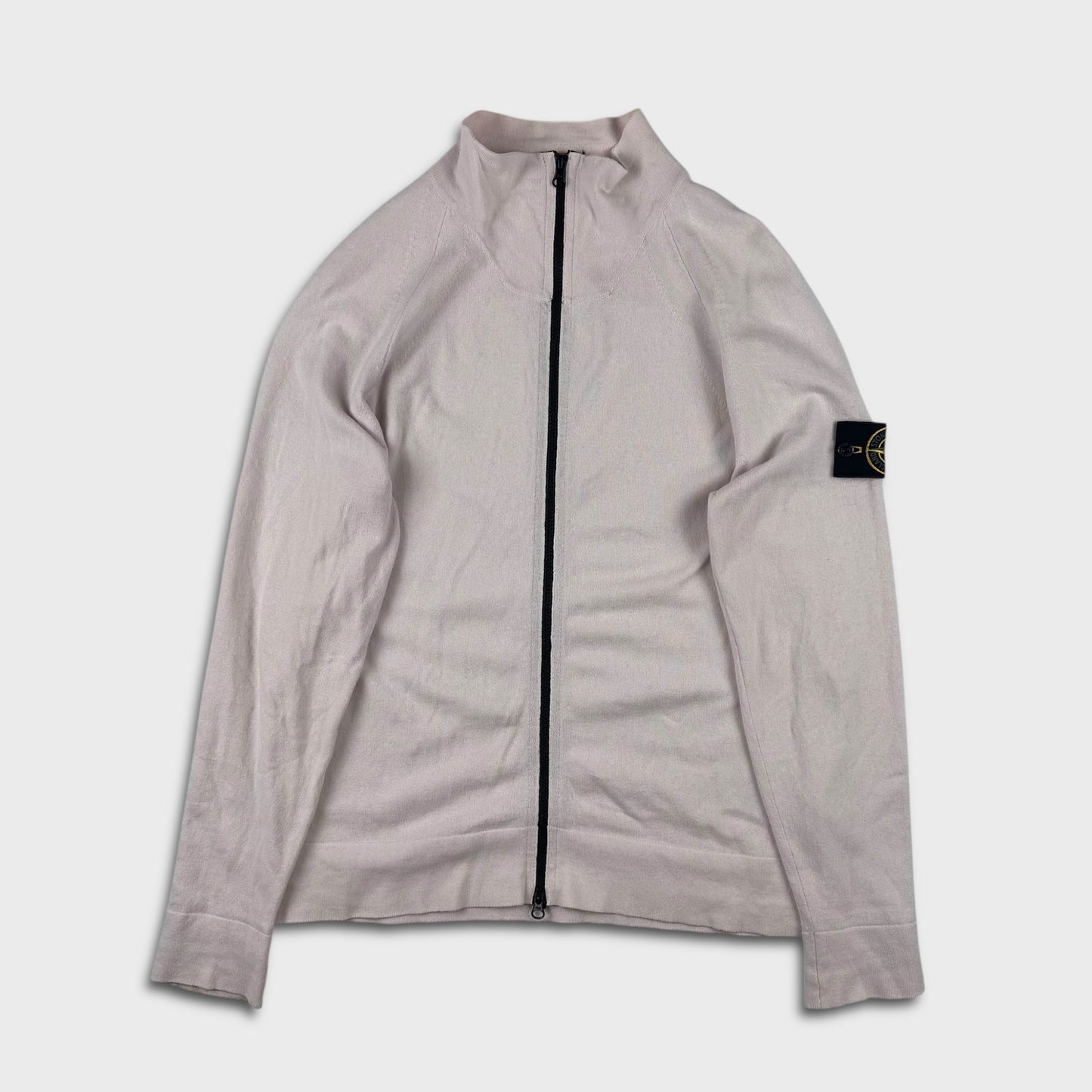 Stone Island Pale Pink Cardigan Zip Up M