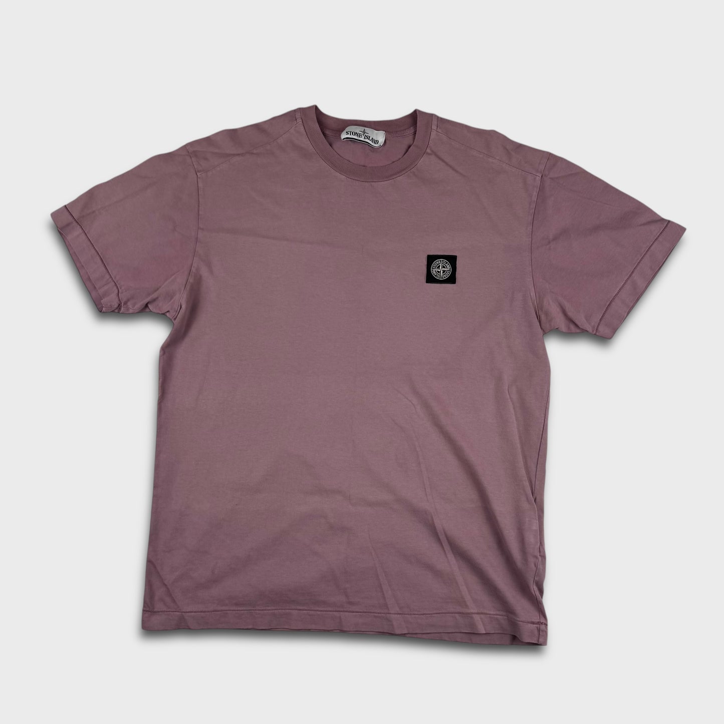 Stone Island Pink Compass T-Shirt L