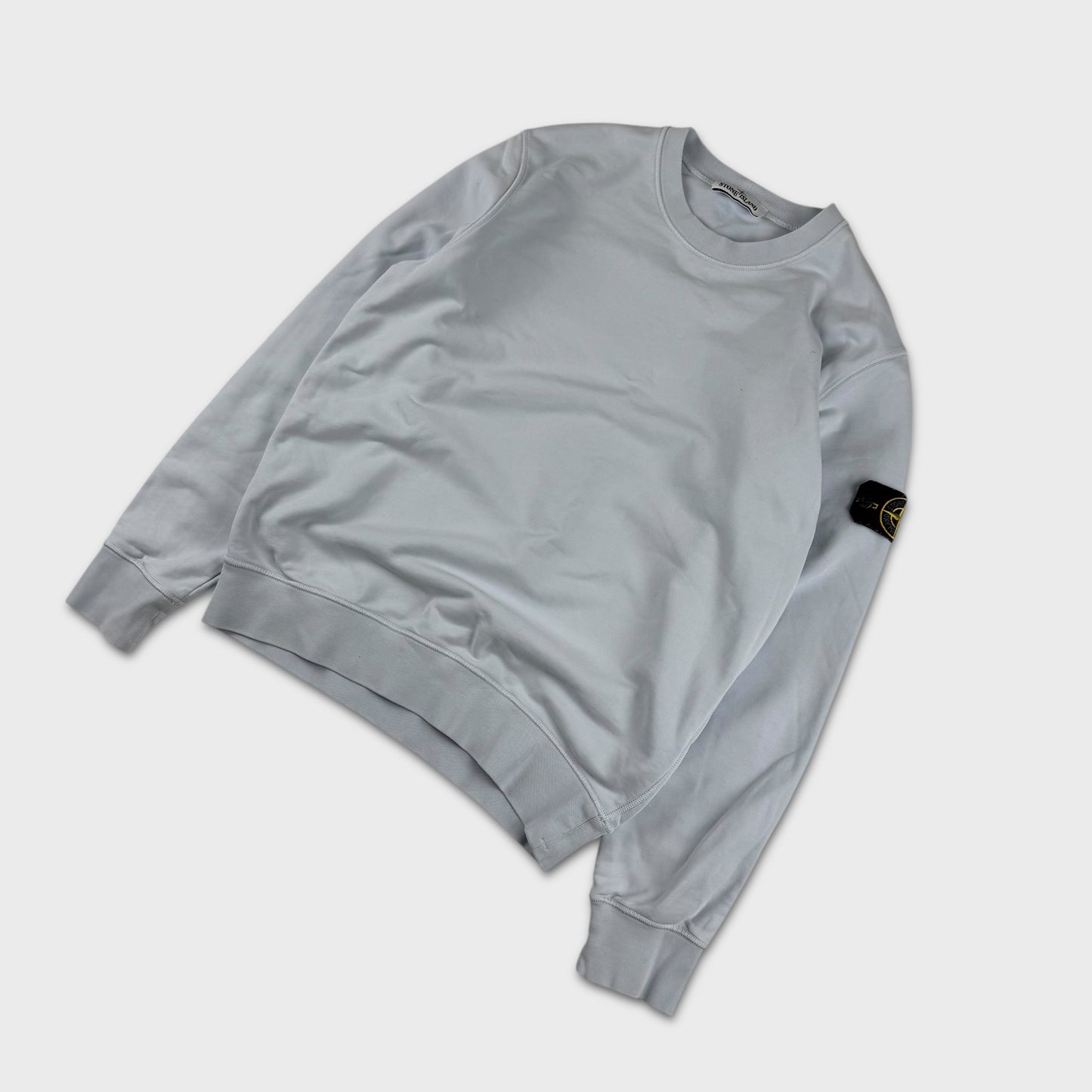 Stone Island Baby Blue Crewneck L