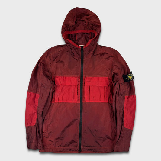 Stone Island Red Nylon Metal Watro Jacket S