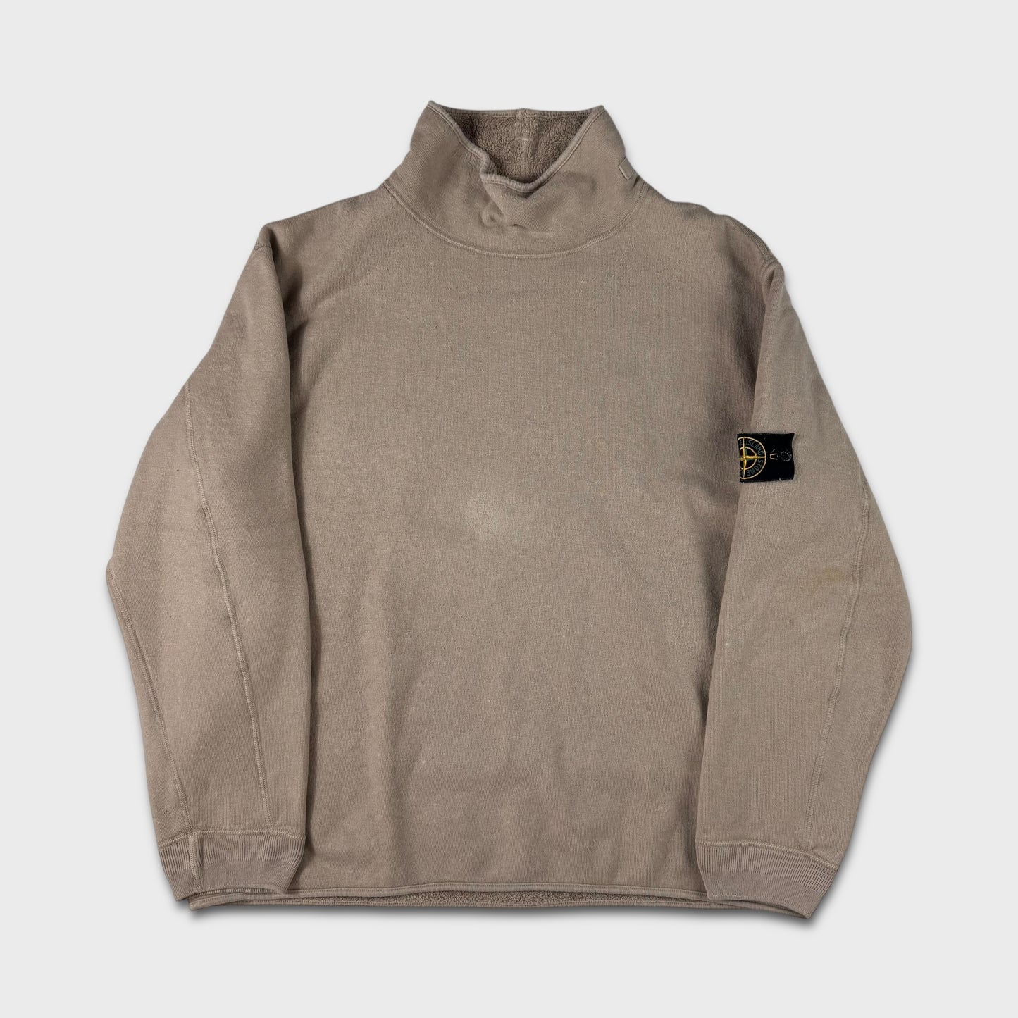 Stone Island Fleece Funnel Neck Jumper XXL