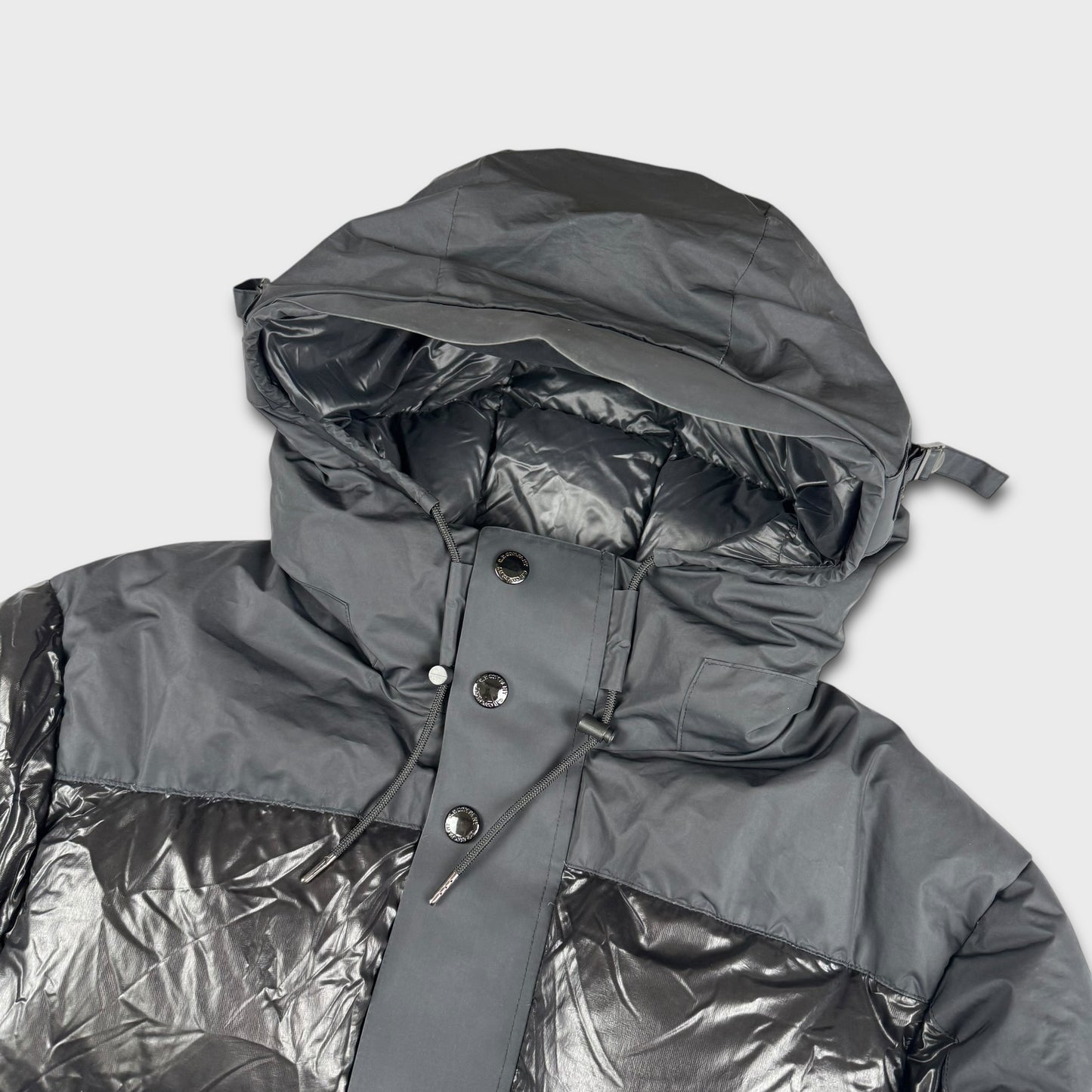 CP Company Black DD Shell Puffer Jacket M