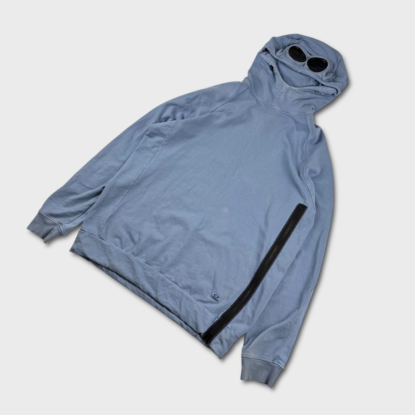 CP Company Sky Blue Goggle Smock Hoodie XXL