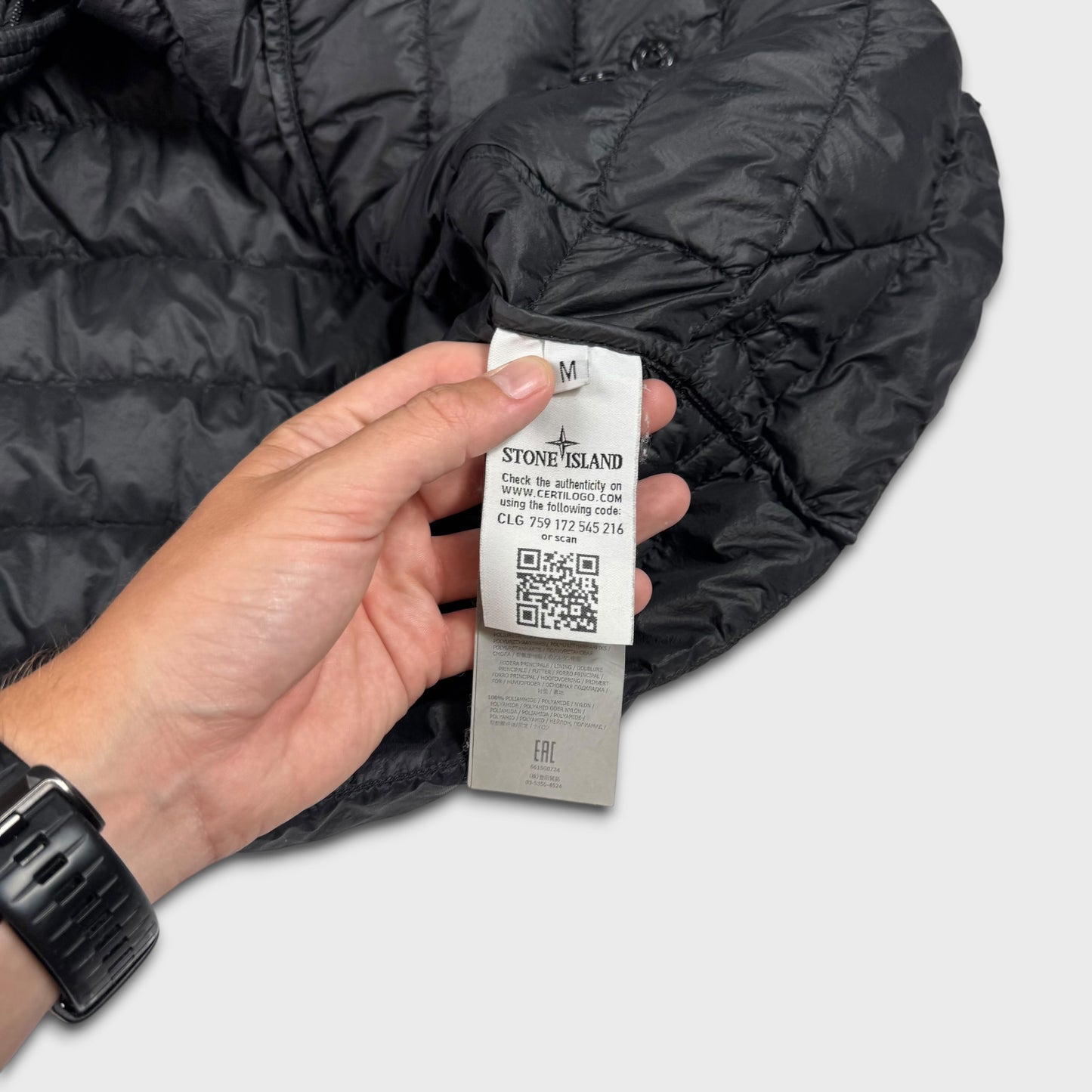 Stone Island Garment Dyed Micro Yarn Gilet M