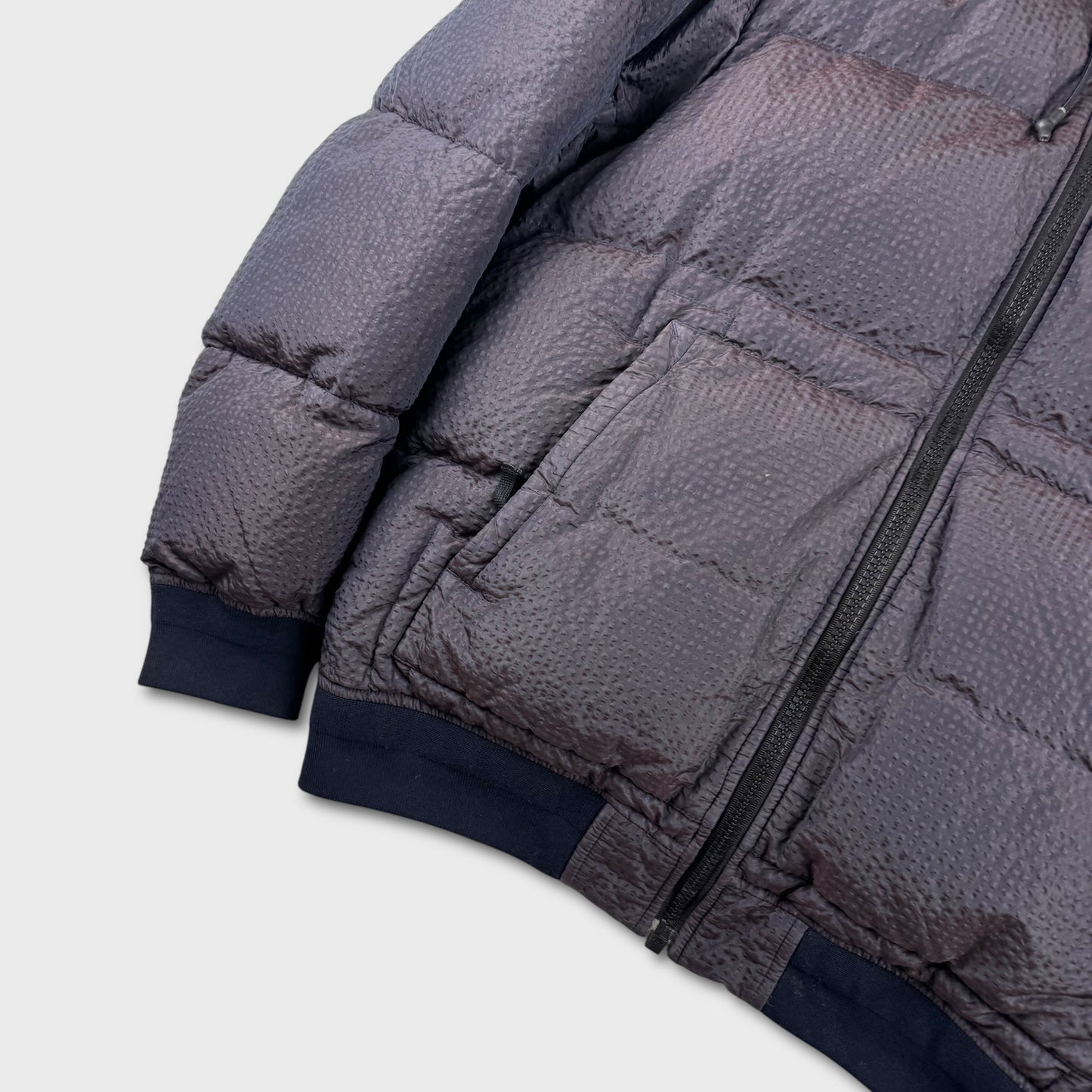 Stone Island Purple Poly Colour Down Frame-TC Puffer Jacket M