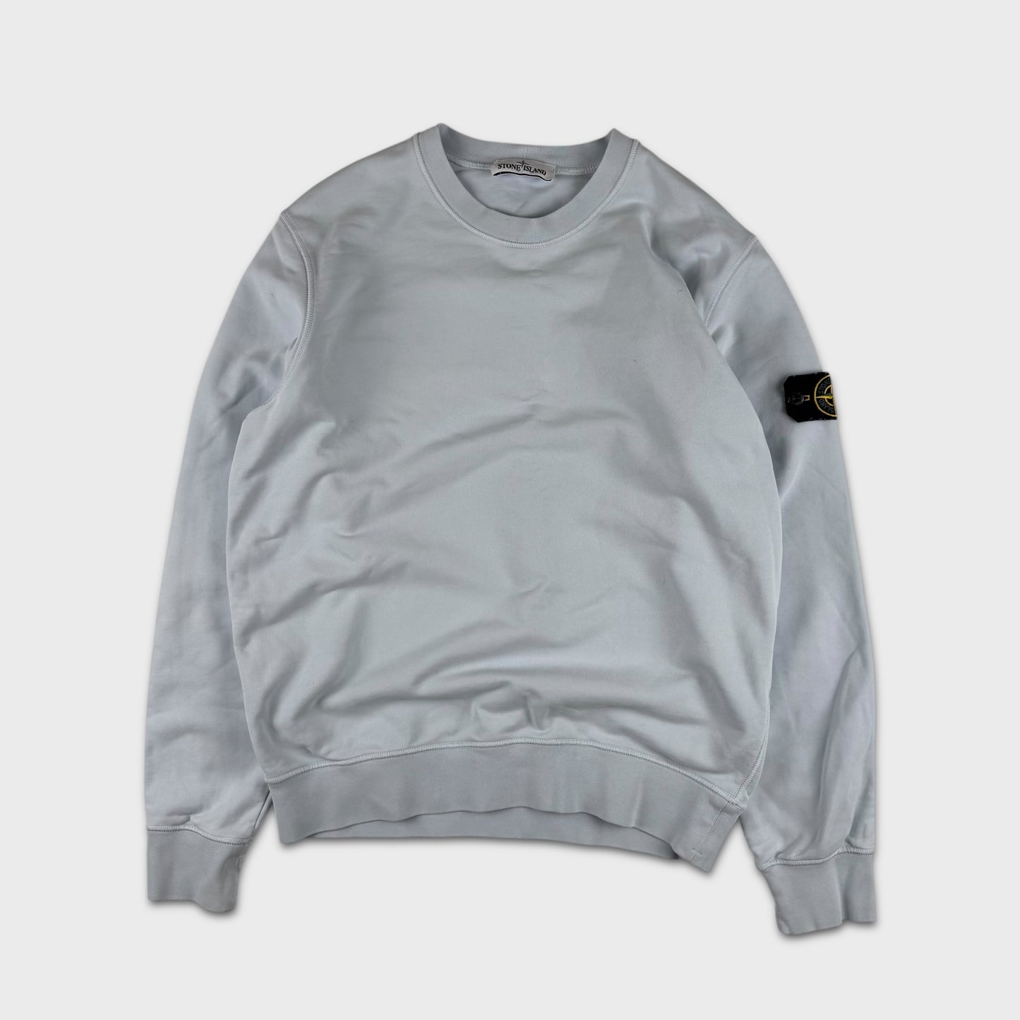 Stone Island Baby Blue Crewneck L
