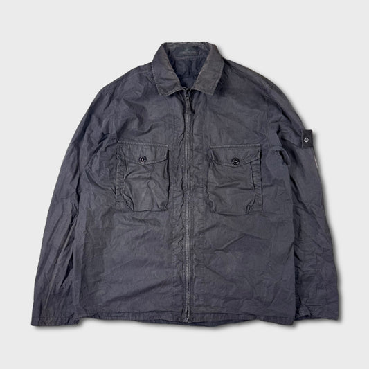 Stone Island Ghost Tela Crinkle Overshirt XL