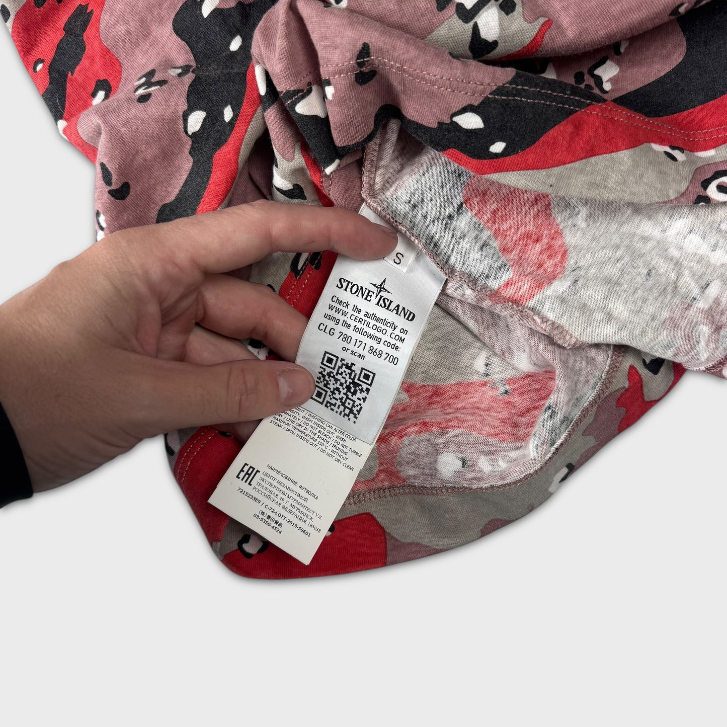 Stone Island Desert Camo T-Shirt S