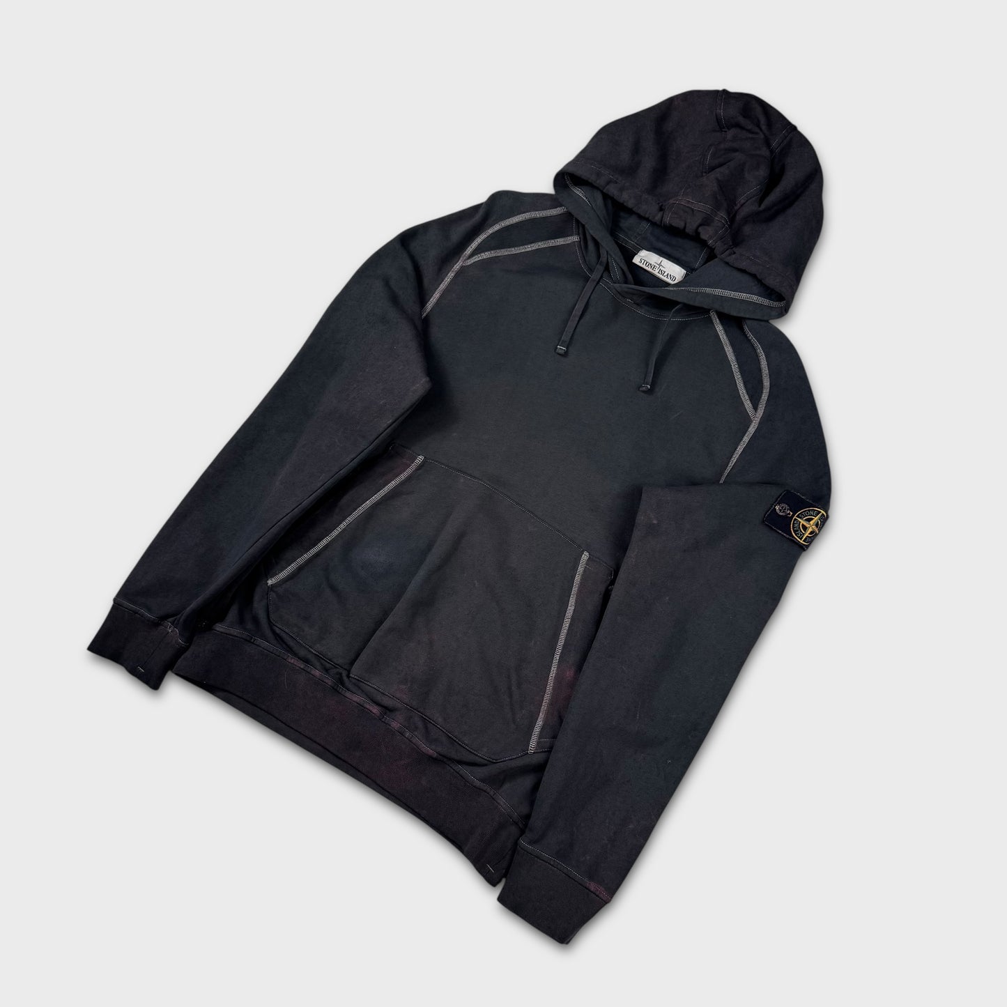 Stone Island Washed ‘Dust’ Hoodie M