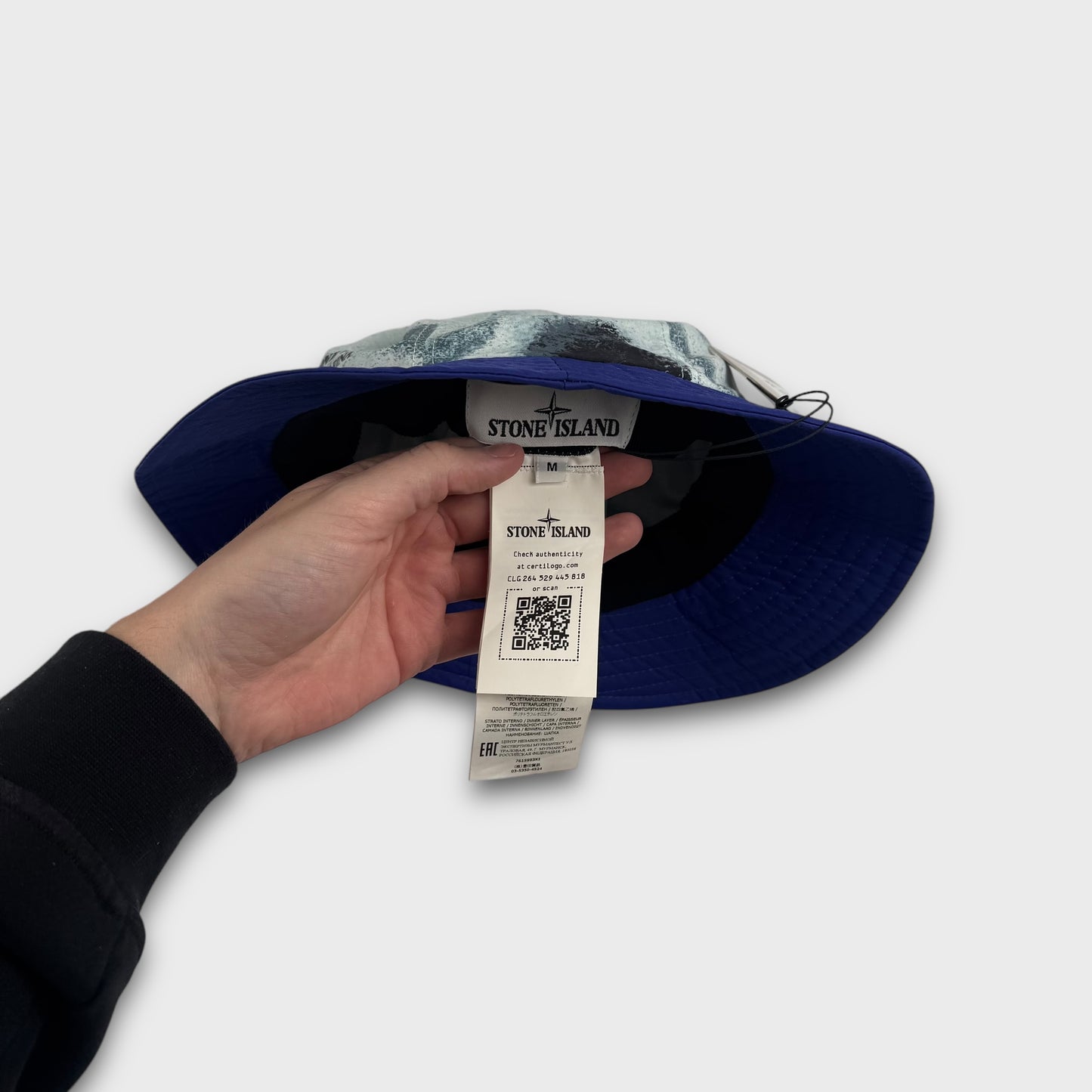 Stone Island Reversible Marina Goretex Bucket Hat BNWT M
