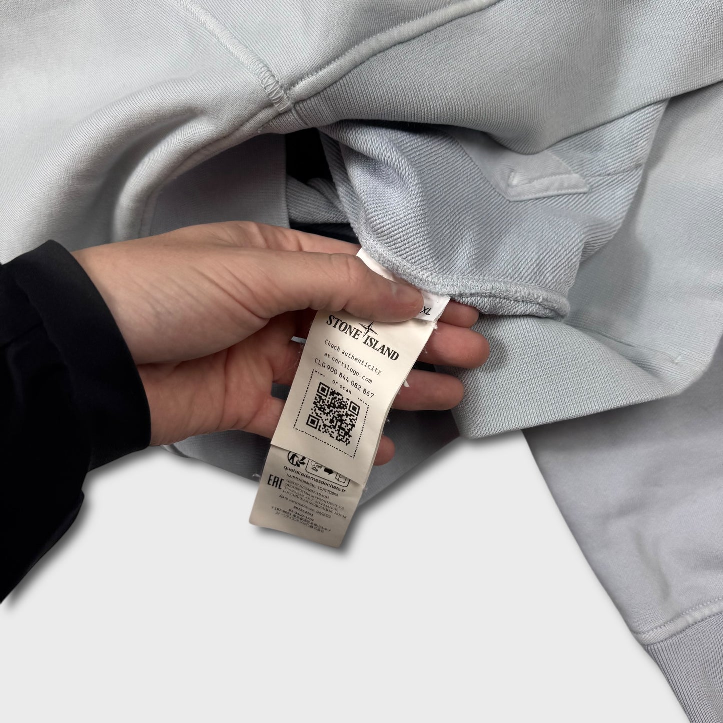 Stone Island Lavender Pullover Hoodie XL