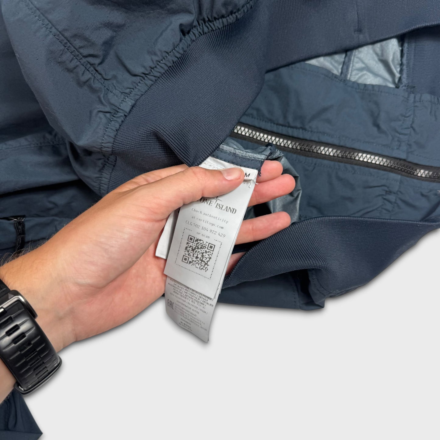 Stone Island Naslan Light Watro Hooded Jacket M