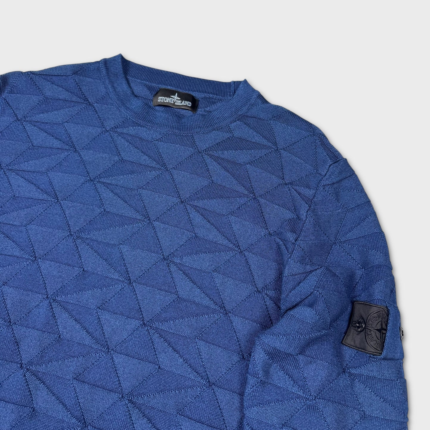 Stone Island Panelled Shadow Project Knit L