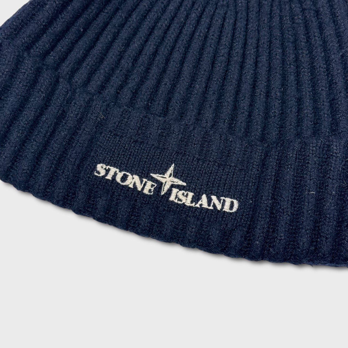 Stone Island Ribbed Knit Beanie OS