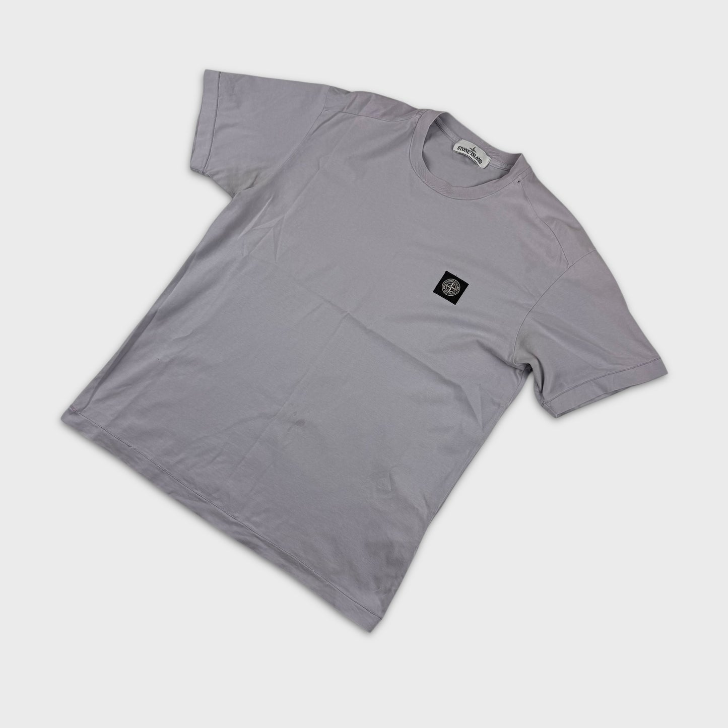 Stone Island Lavender Compass T-Shirt L