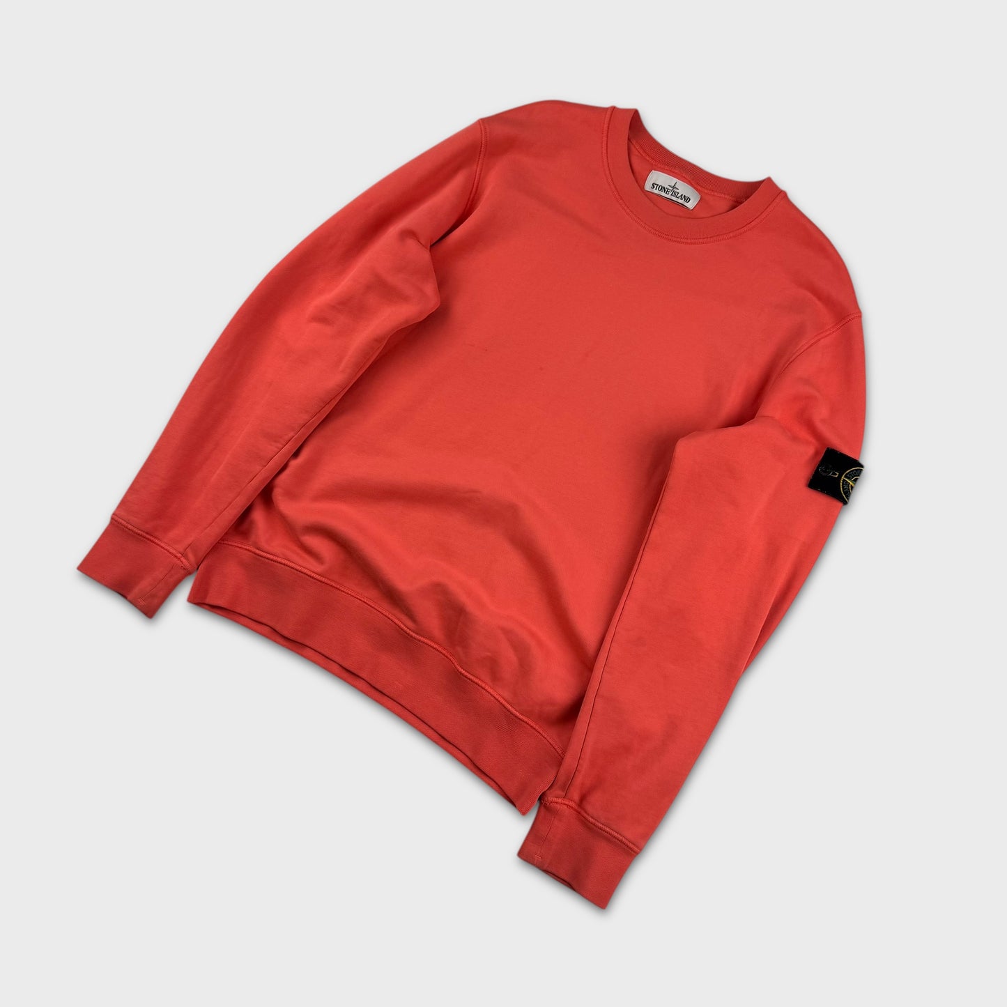 Stone Island Hot Salmon Crewneck L