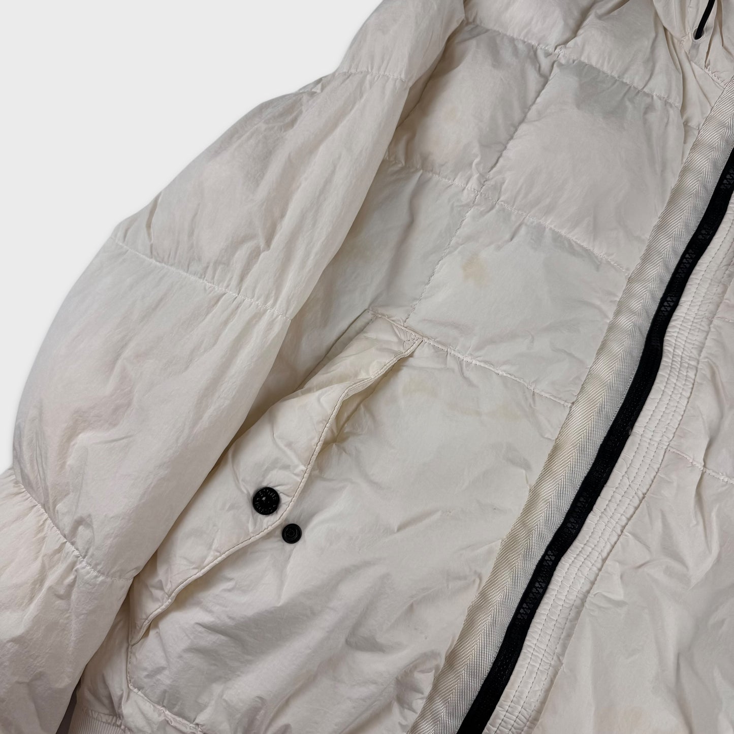 Stone Island Garment Dyed Crinkle Reps Down Jacket M