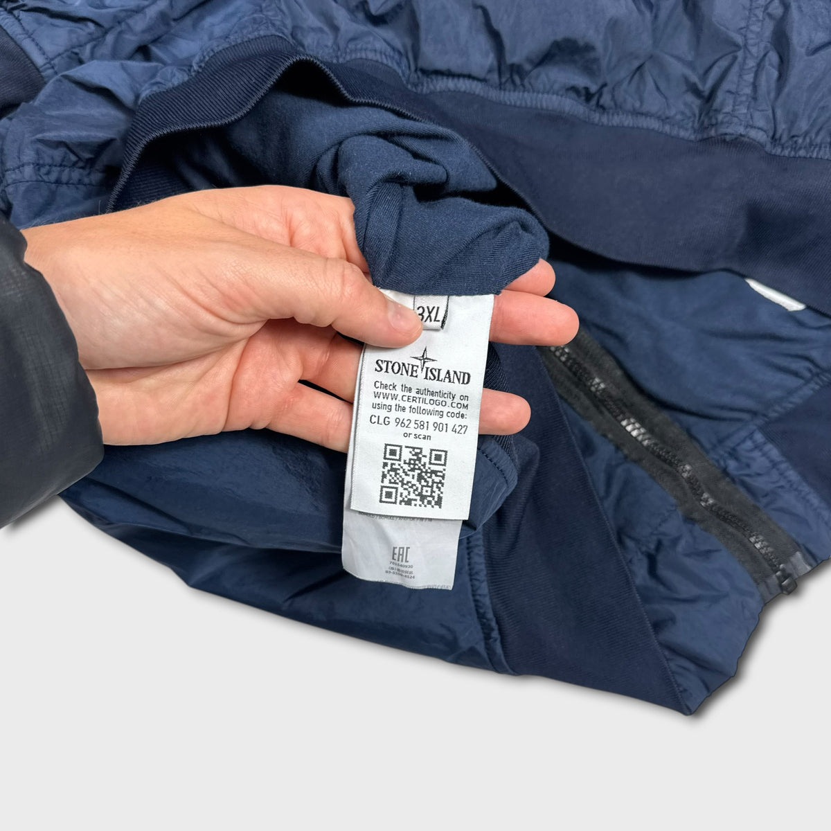 Stone Island Garment Dyed Crinkle Reps NY Jacket 3XL