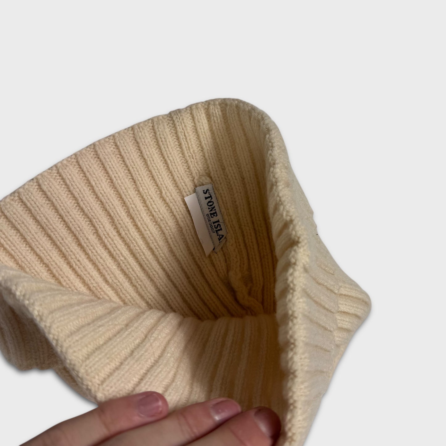 Stone Island AW2004 Beanie & Scarf Set