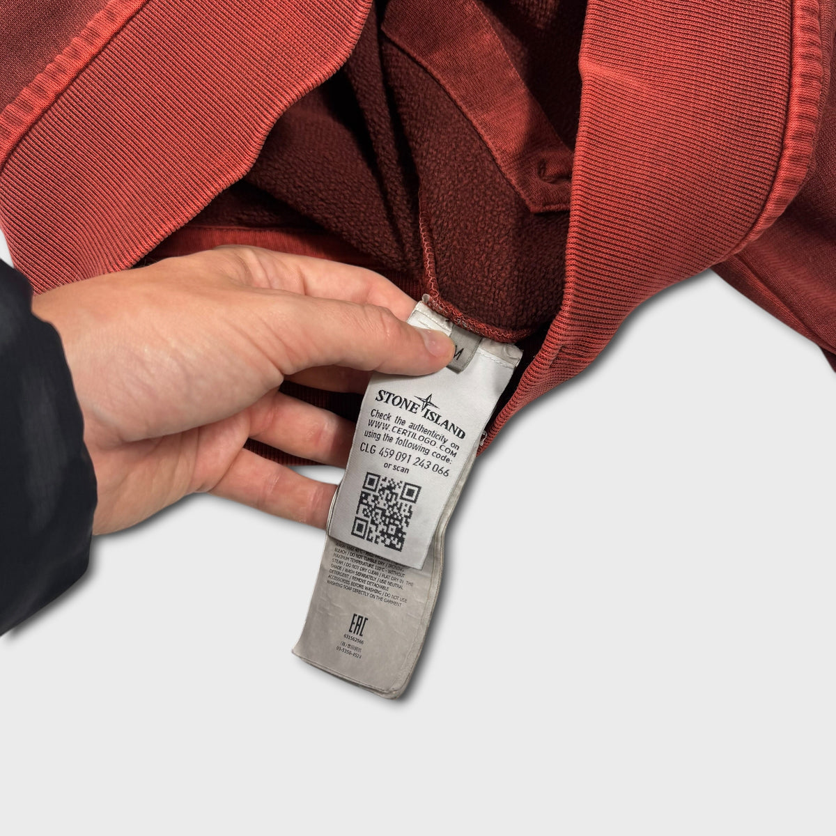 Stone Island Overdye Kangaroo Crewneck M