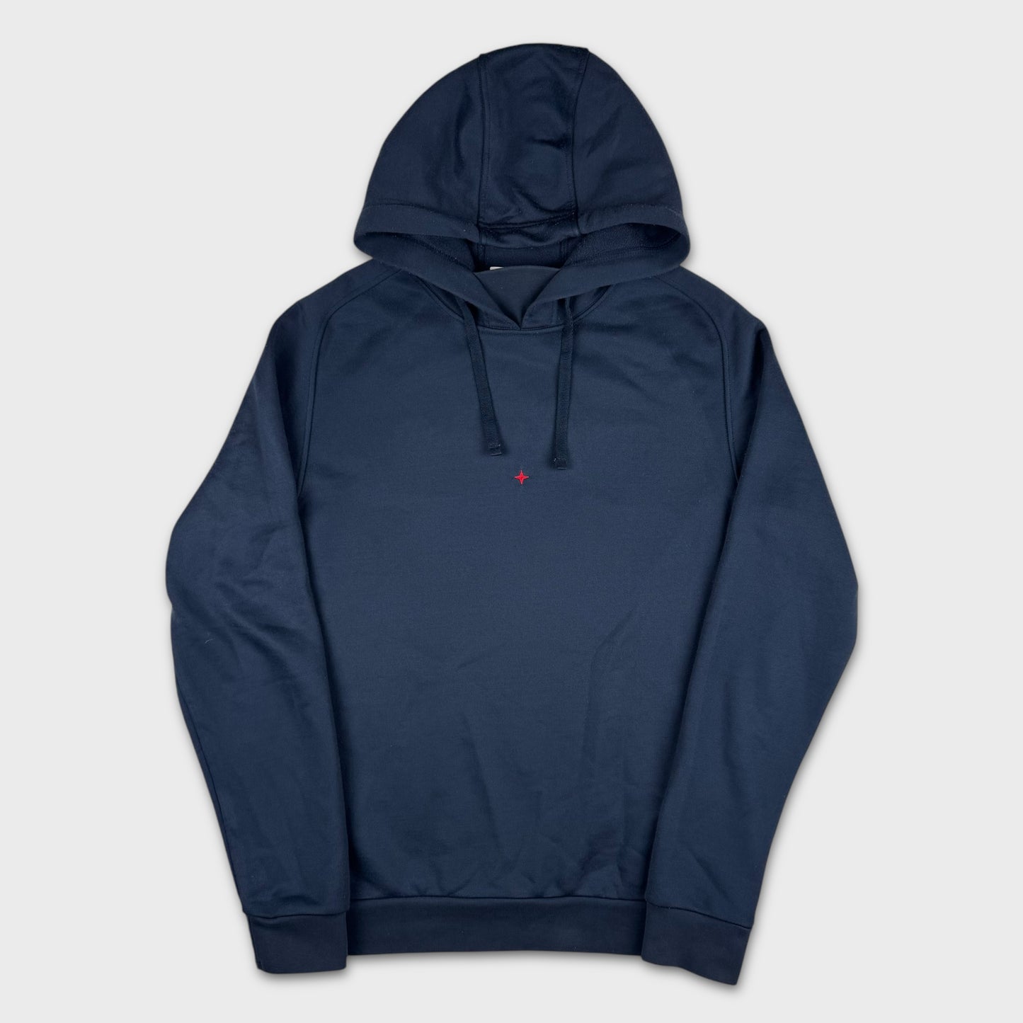 Stone Island Navy Marina Pullover Hoodie M