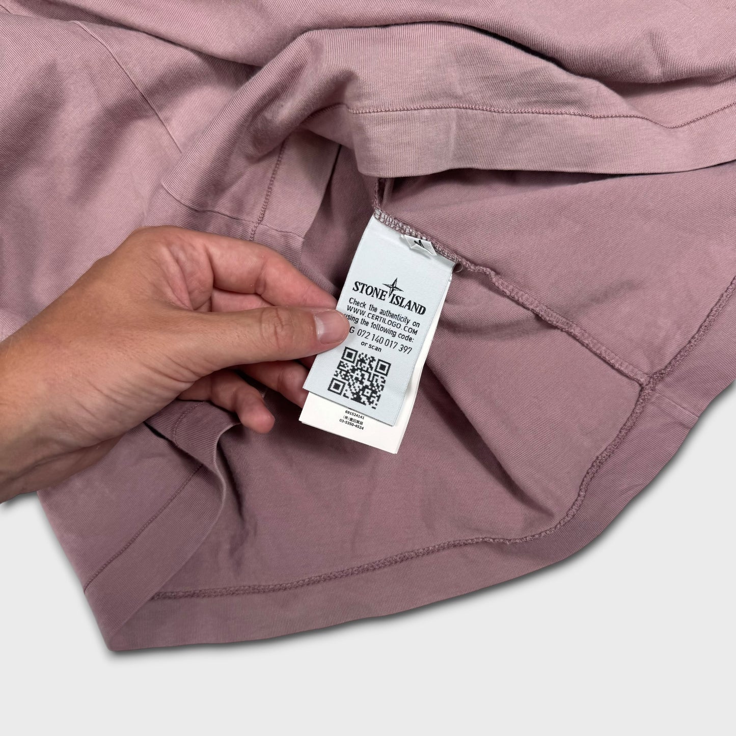 Stone Island Rose Compass Logo T-Shirt M