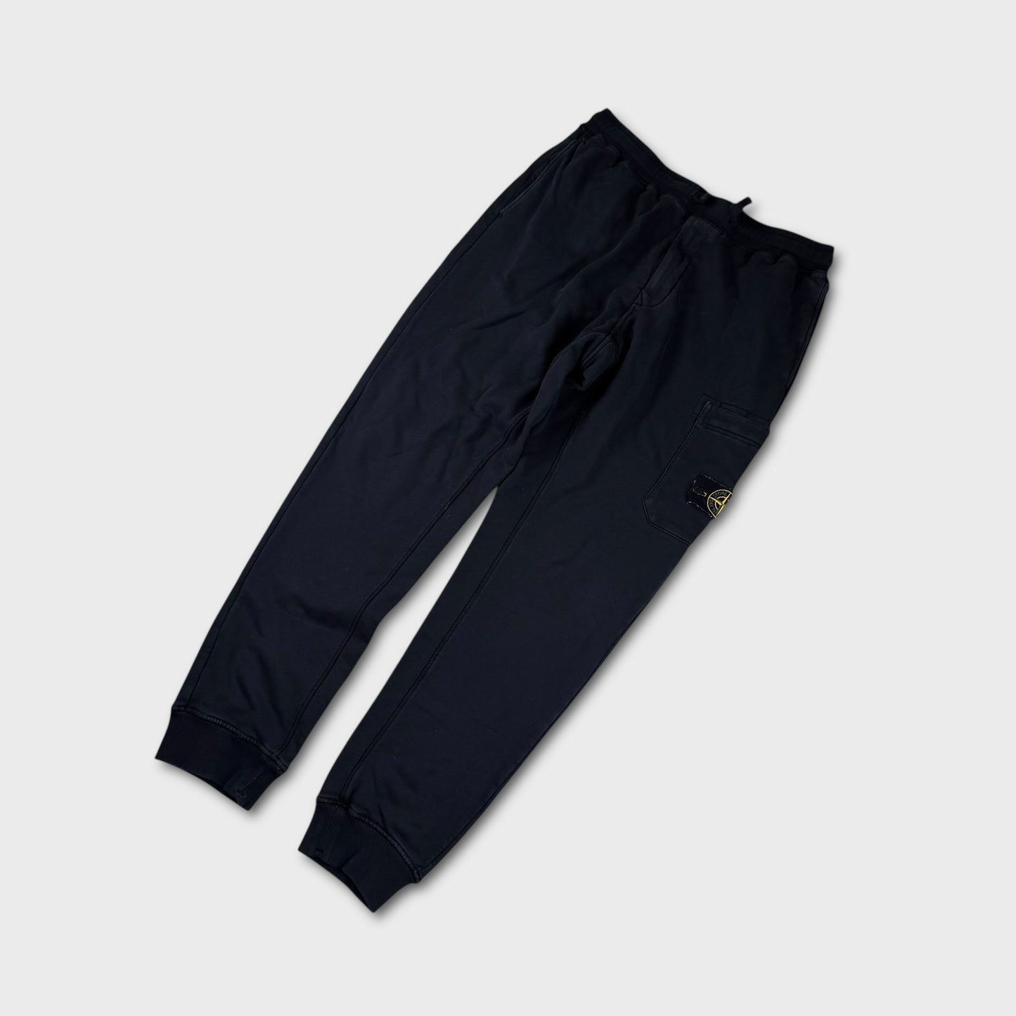 Stone Island Navy Badge Joggers XL
