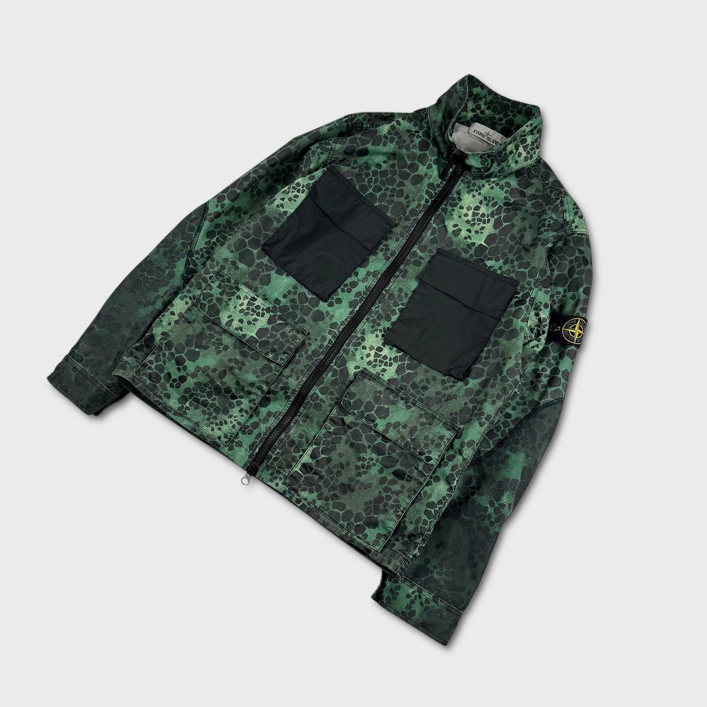Stone Island Alligator Camo 50 Fili Jacket L