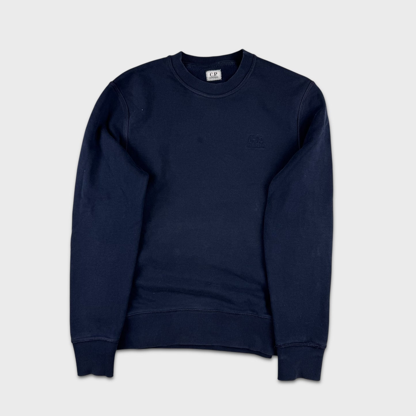 CP Company Navy Logo Crewneck M