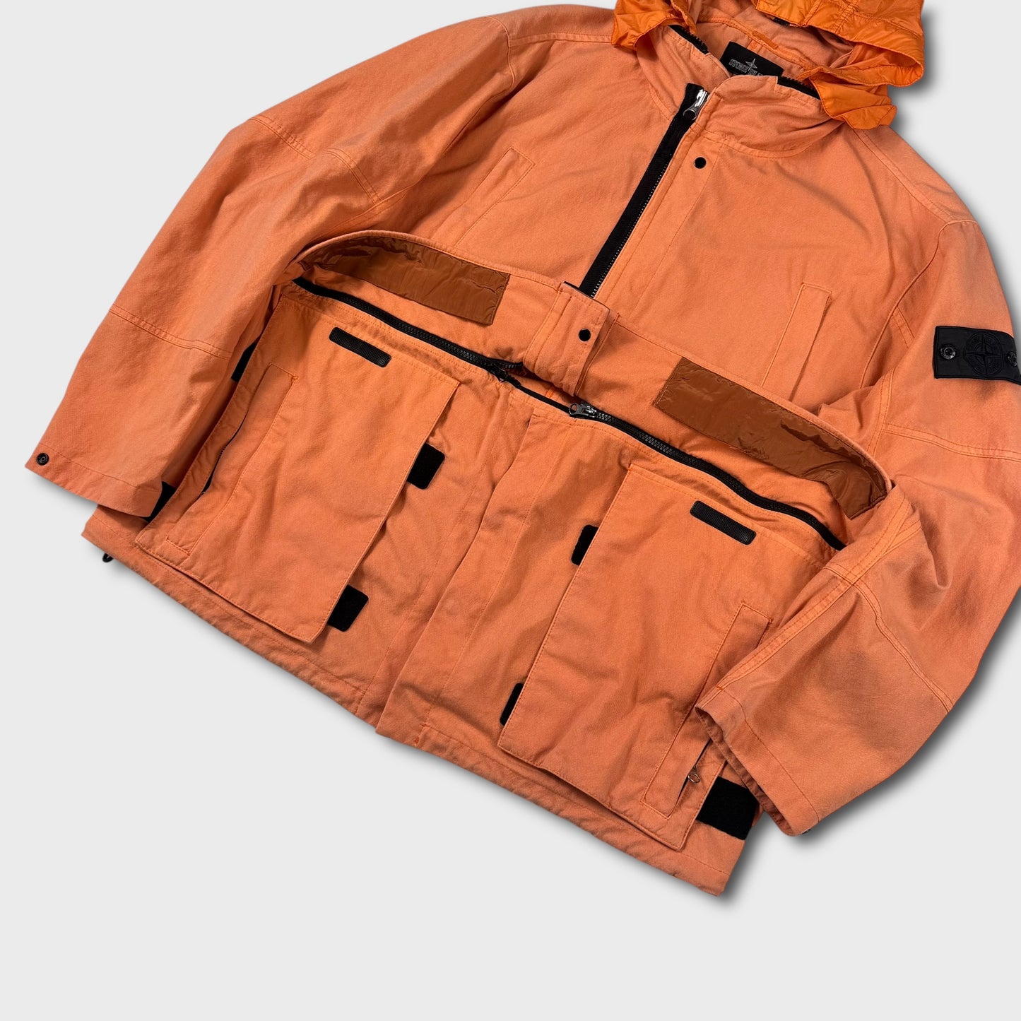 Stone Island Shadow Project Hollow Core Hooded Jacket L