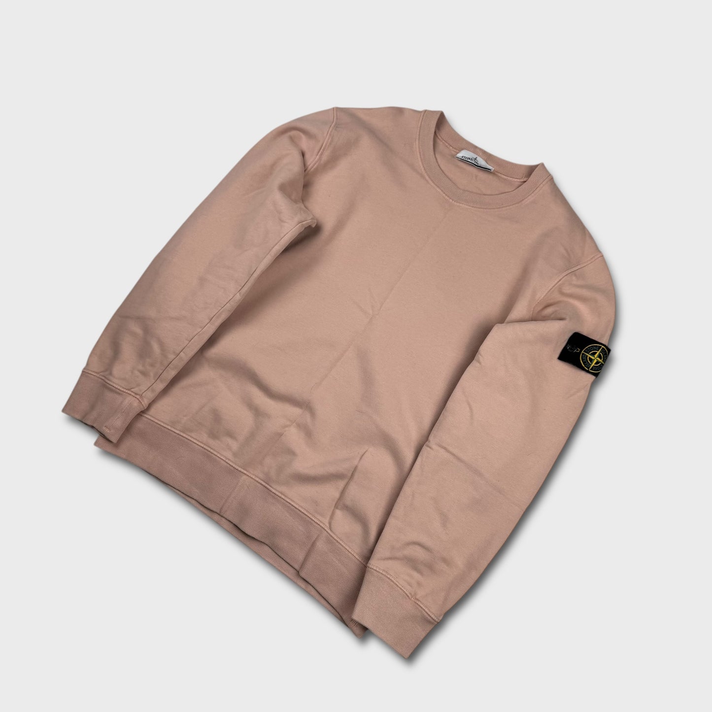 Stone Island Peach Crewneck Sweatshirt XL