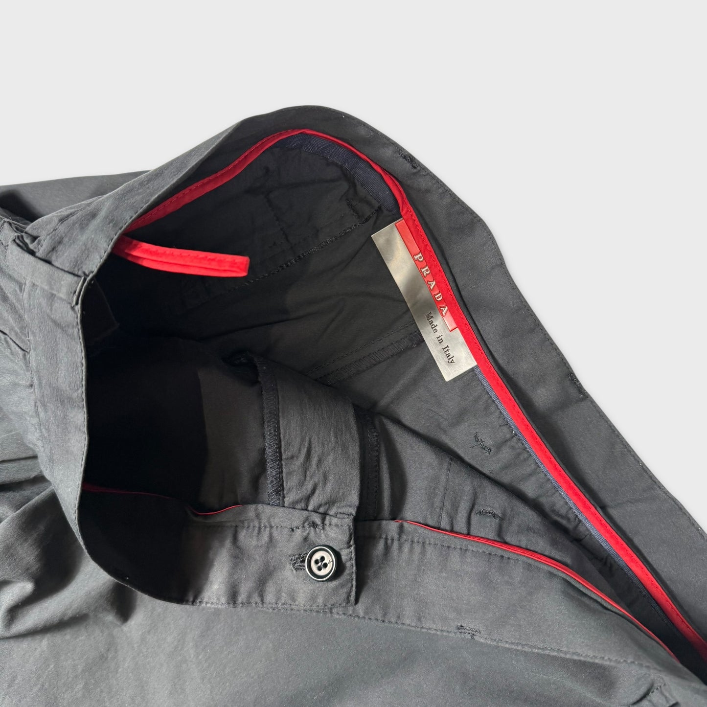 Prada Sport Charocal Grey Trousers W32