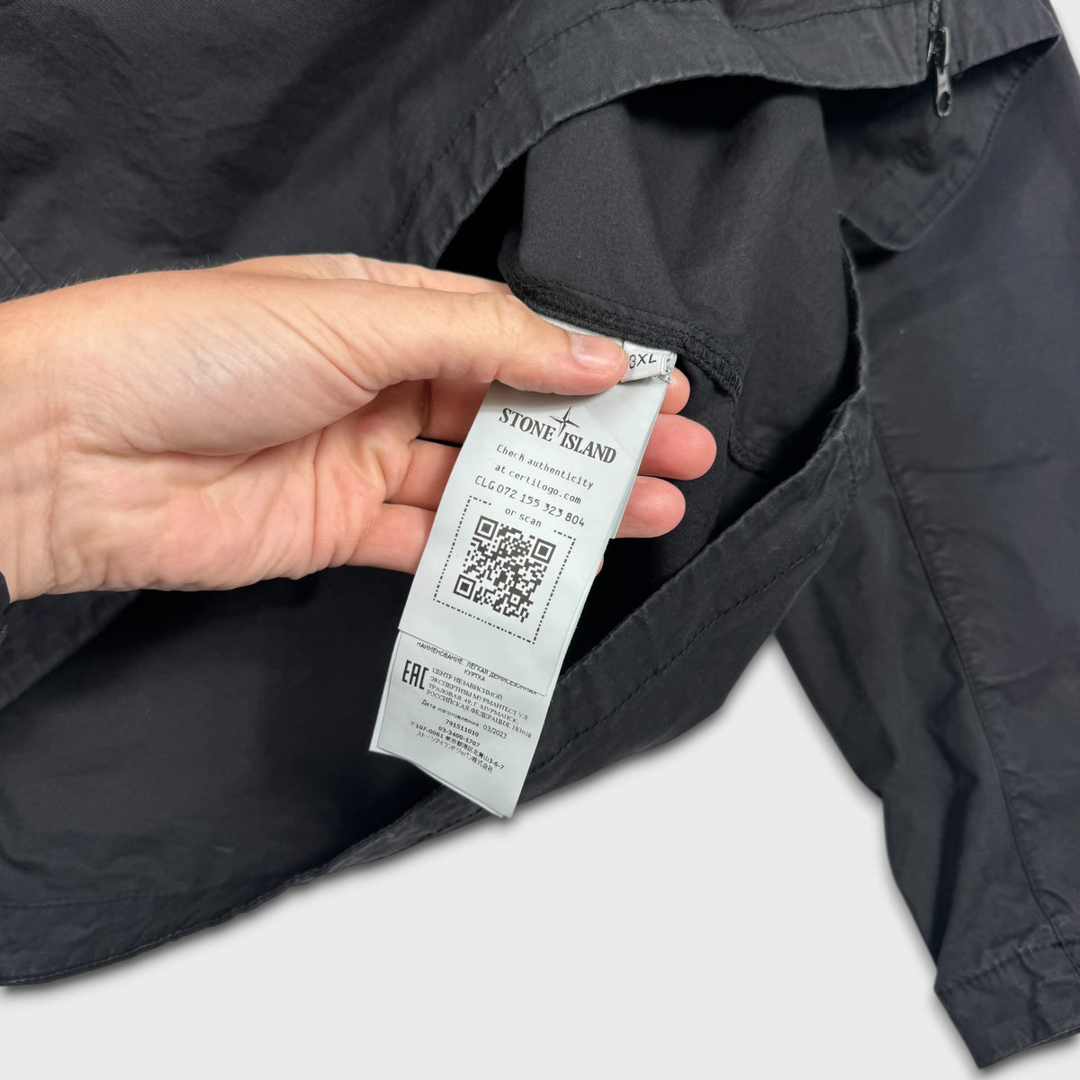 Stone Island Full Zip Overshirt 3XL