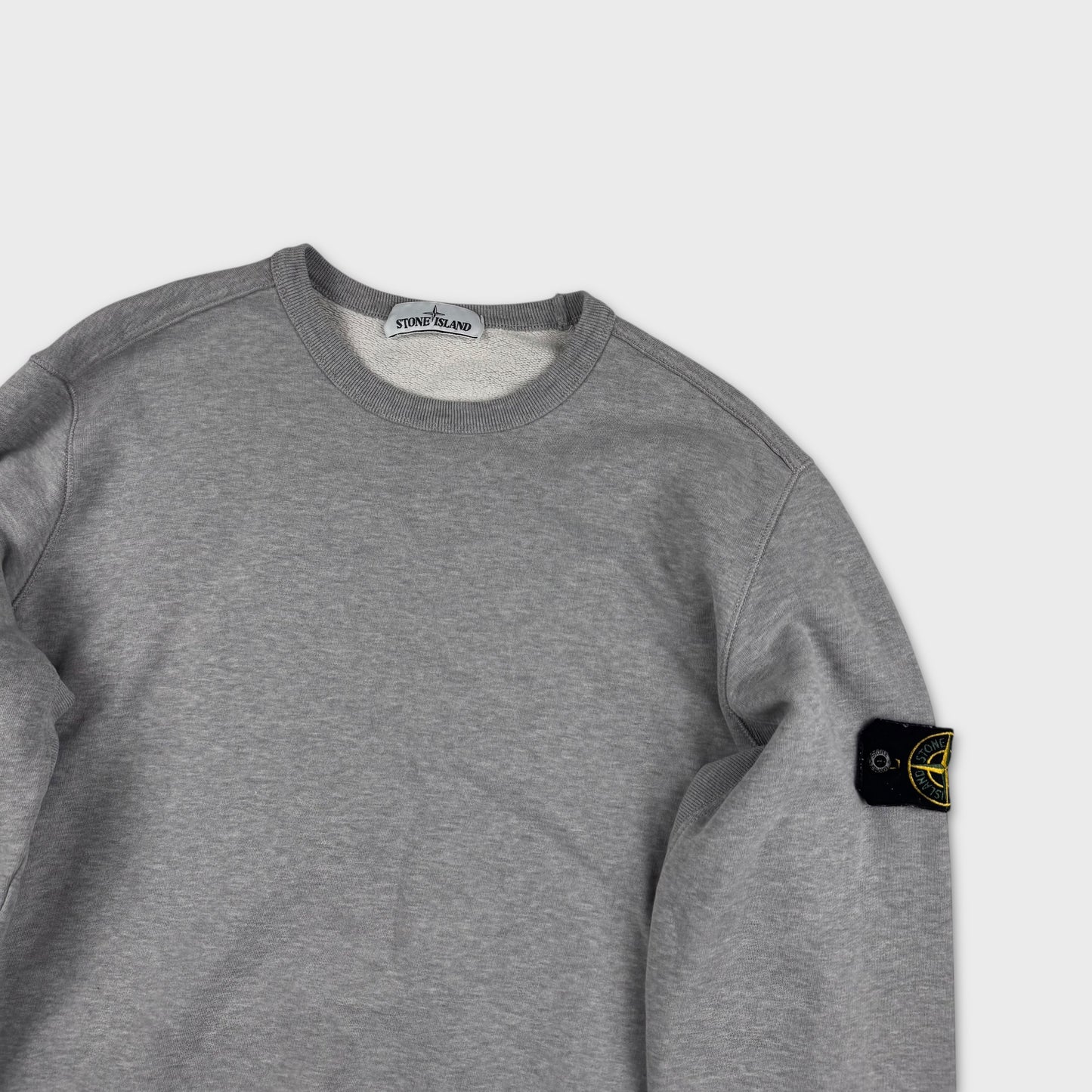 Stone Island Grey Crewneck Sweatshirt L