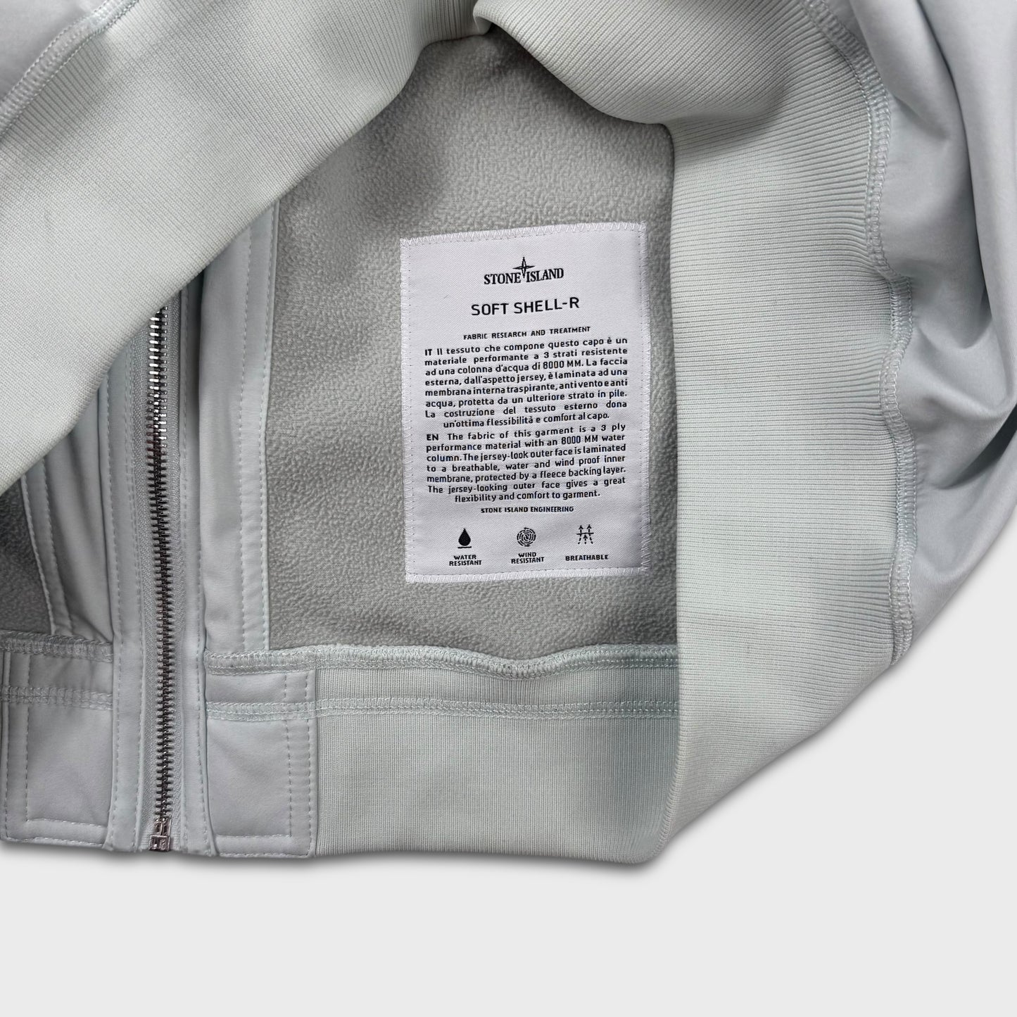 Stone Island Mint Soft Shell-R Jacket XL