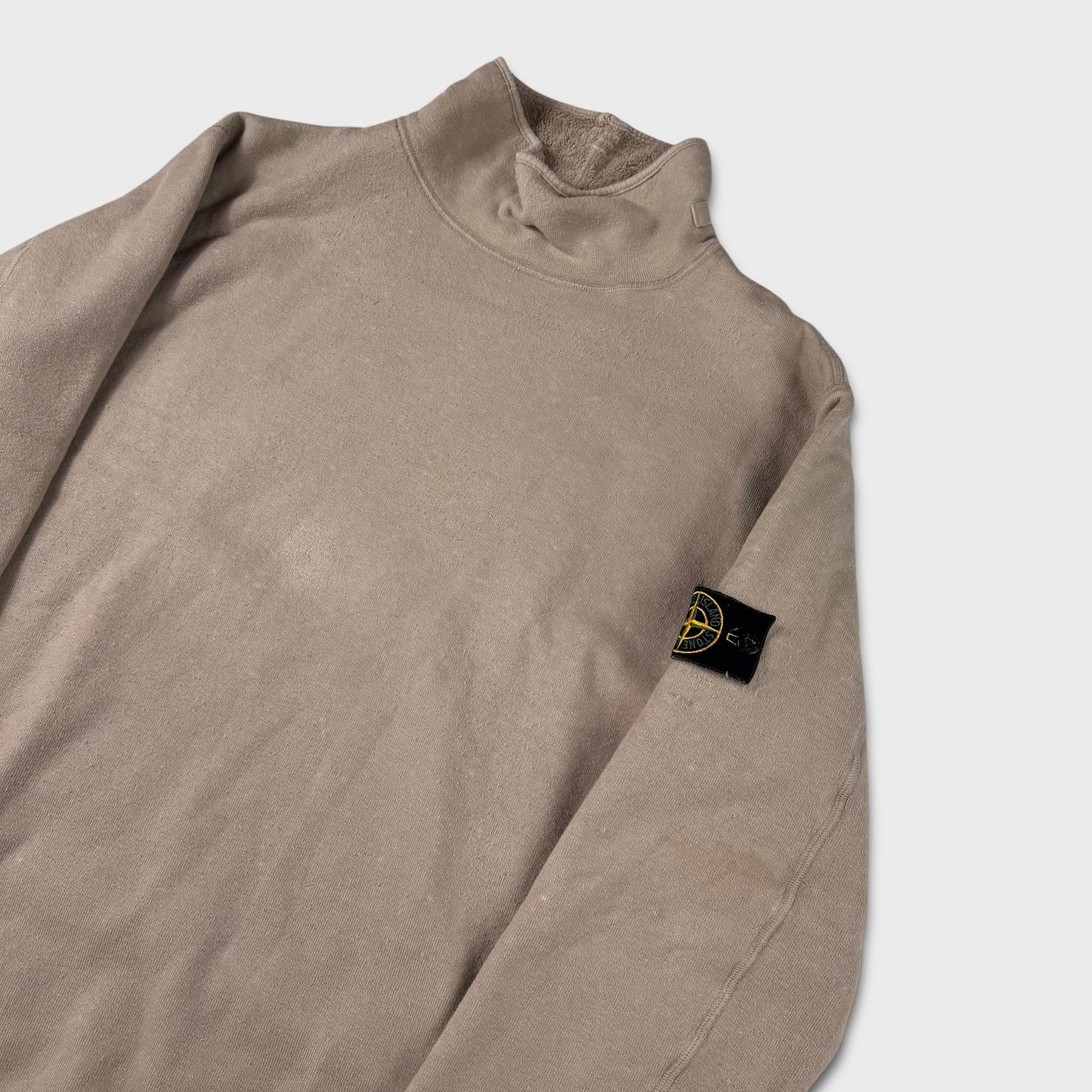 Stone Island Fleece Funnel Neck Jumper XXL