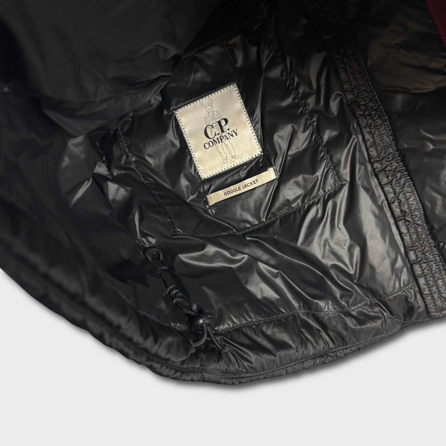 CP Company Black DD Shell Goggle Jacket L