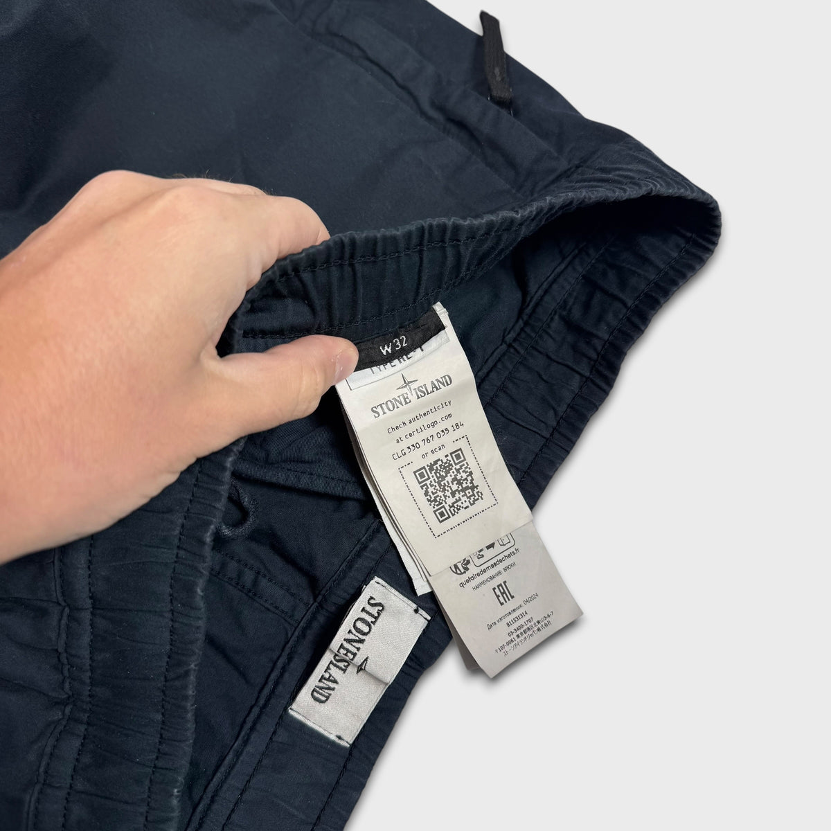 Stone Island Tela Cargo Pants W32