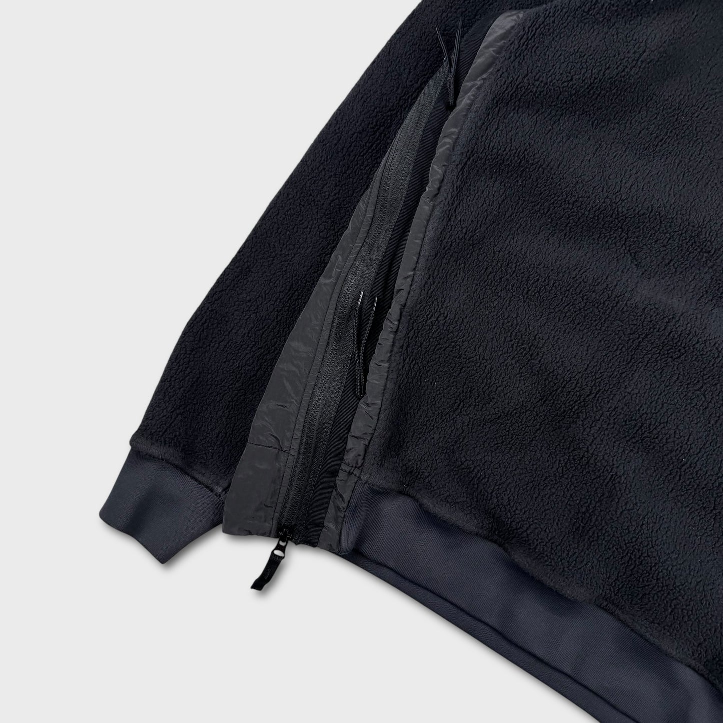 Stone Island Fleece & Nylon Metal Hoodie XL