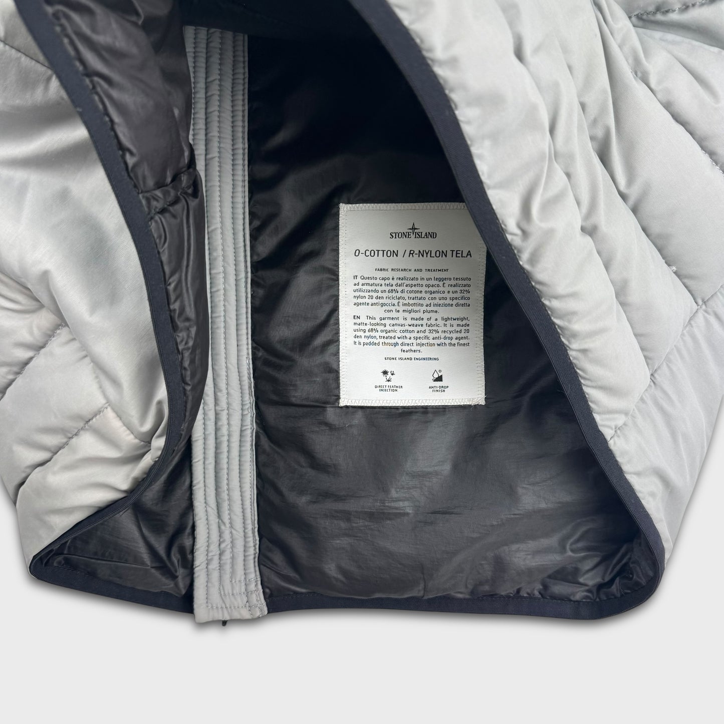 Stone Island O-Cotton R-Nylon Tela Jacket XL