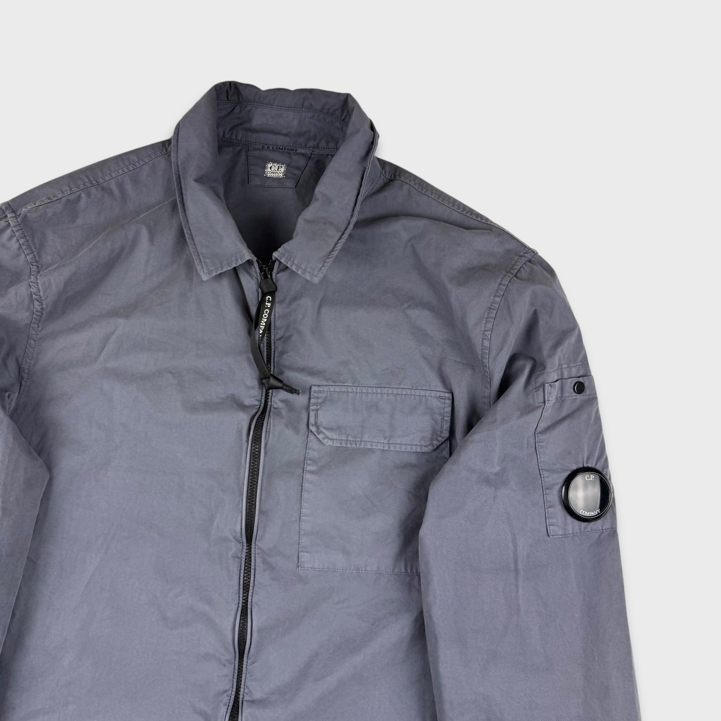 CP Company Charcoal Blue Lens Overshirt L