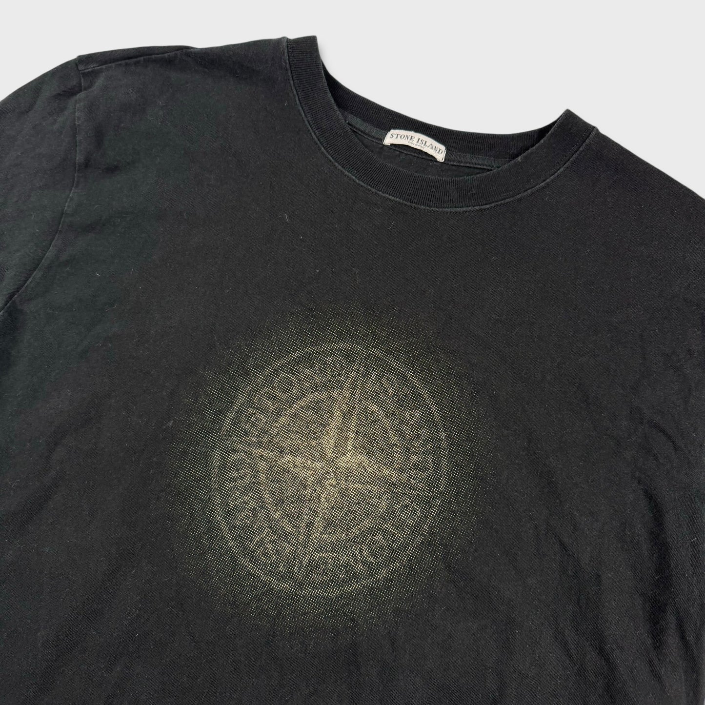 Stone Island 2000’s Blur Logo T-Shirt XL